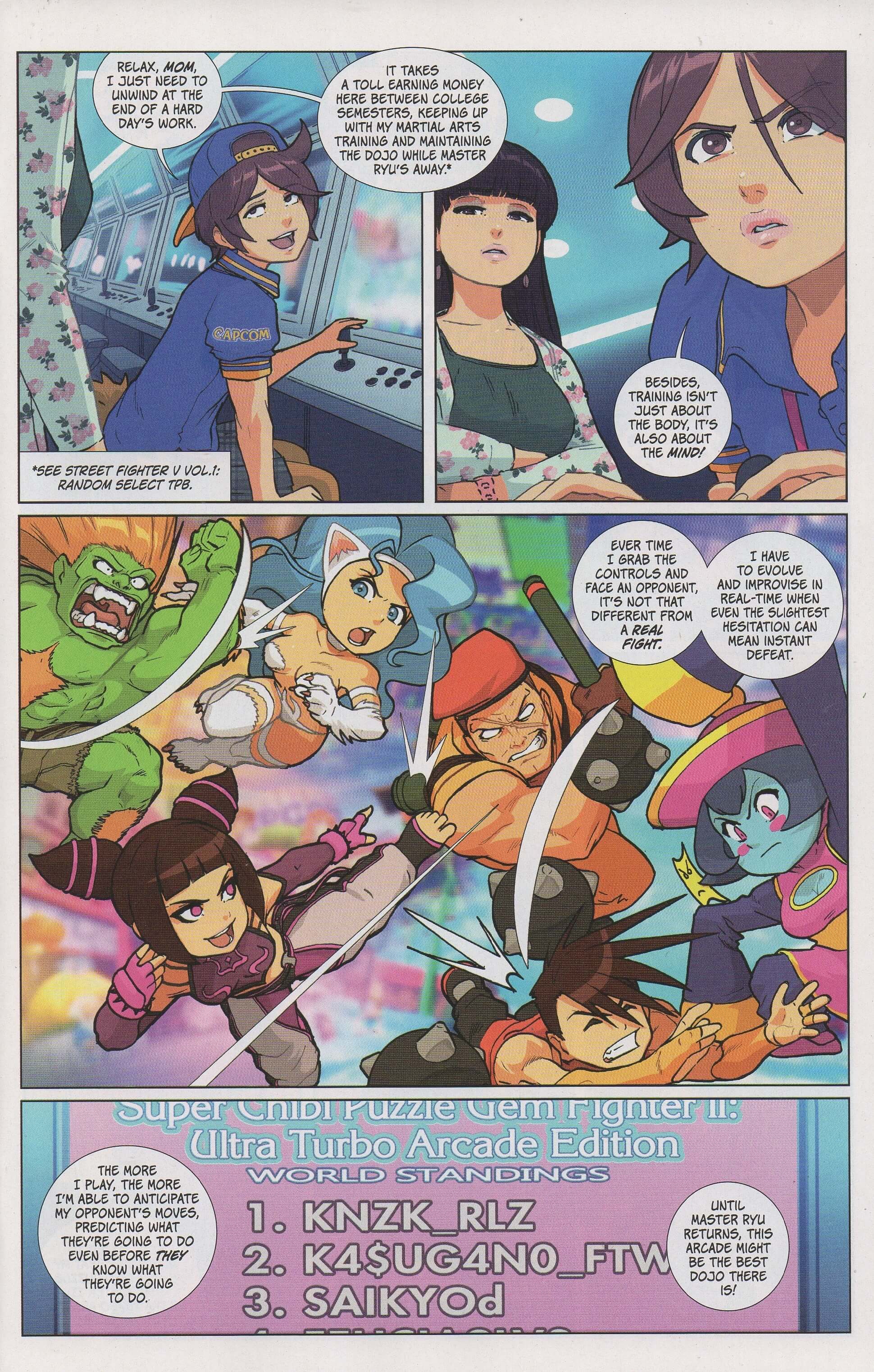 Read online Free Comic Book Day 2019 comic -  Issue # Sakura vs Karin - 7