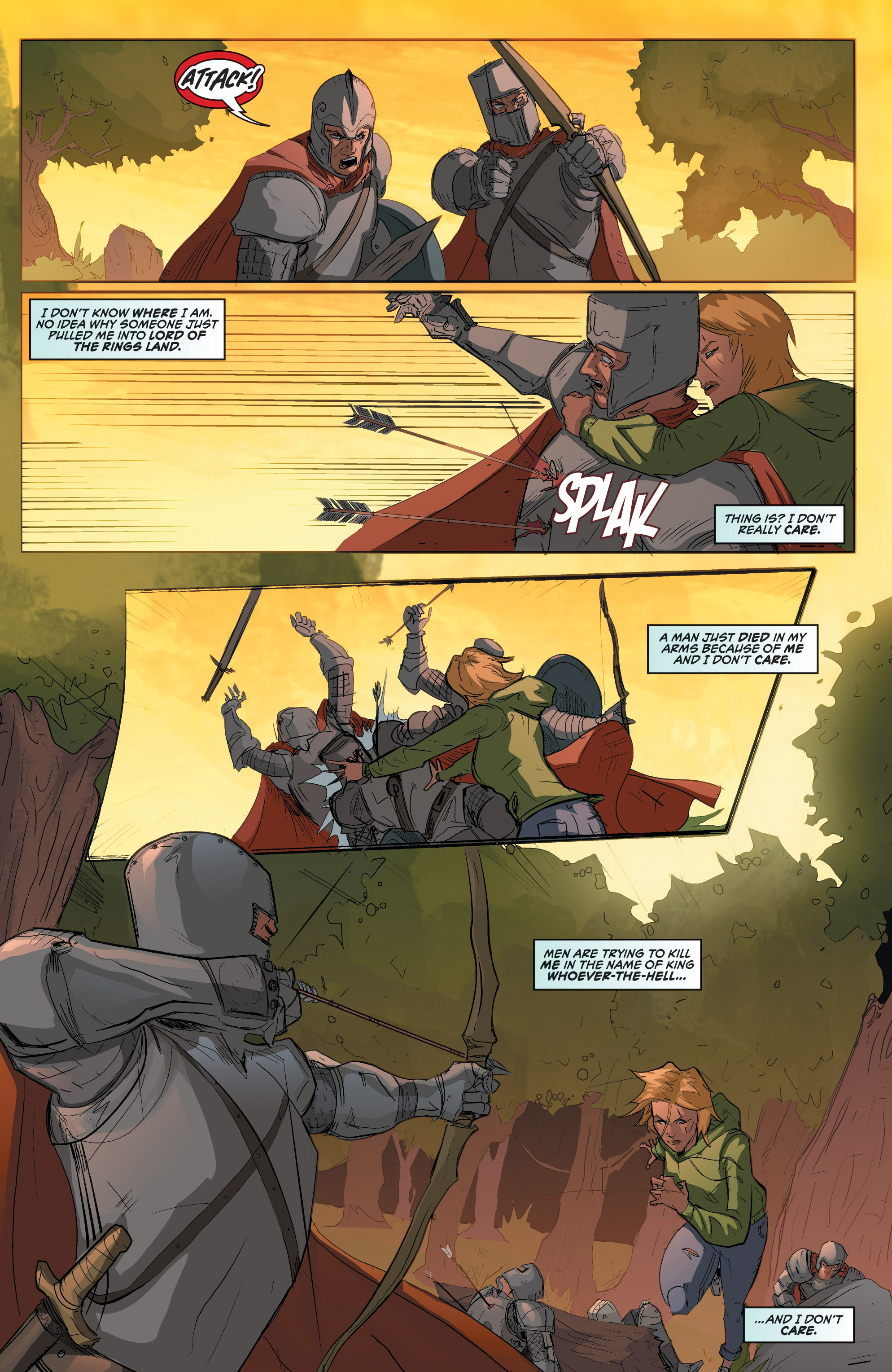 Read online Grimm Fairy Tales presents Robyn Hood (2012) comic -  Issue #2 - 4