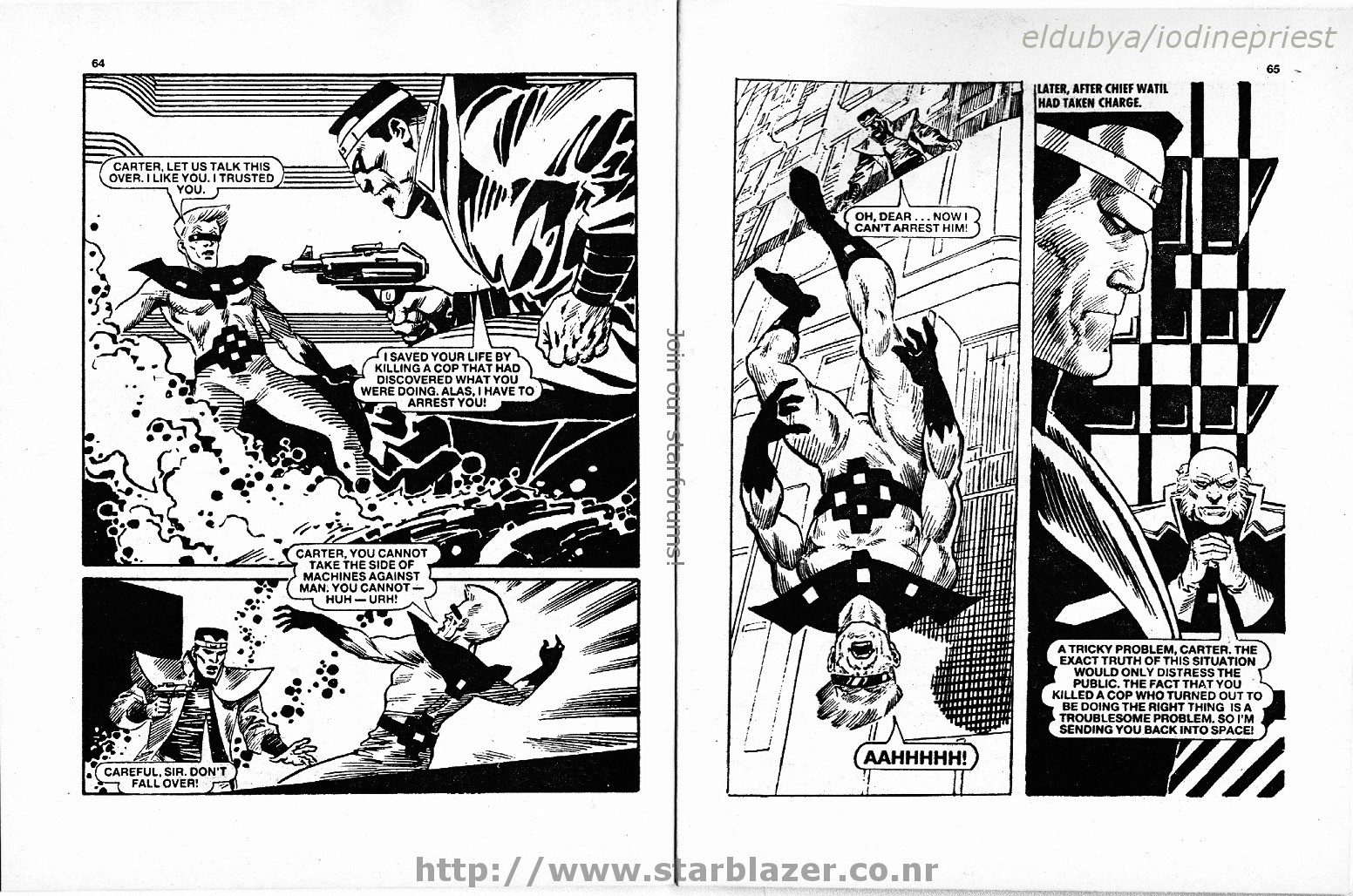 Read online Starblazer comic -  Issue #260 - 34