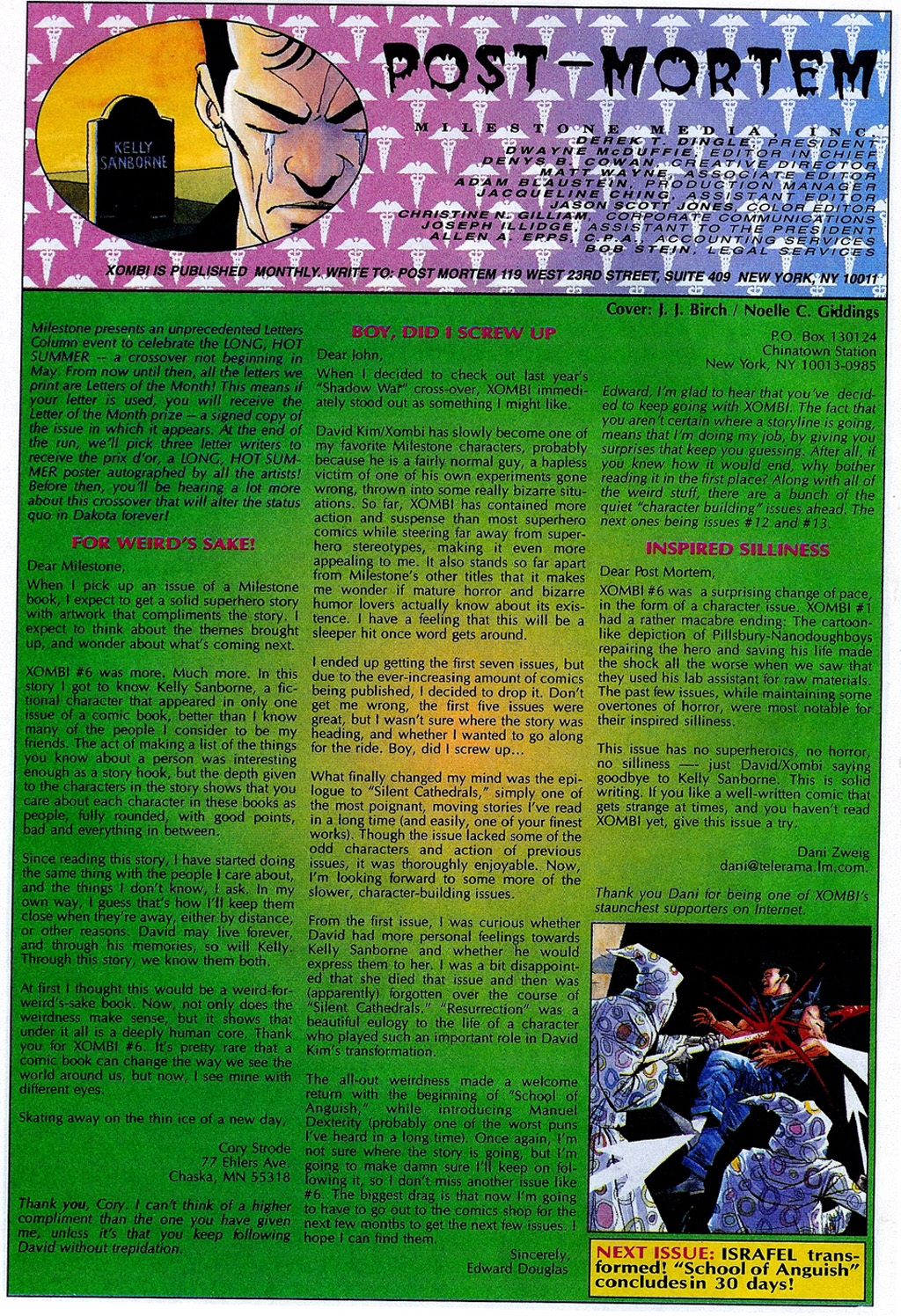 Read online Xombi (1994) comic -  Issue #10 - 34