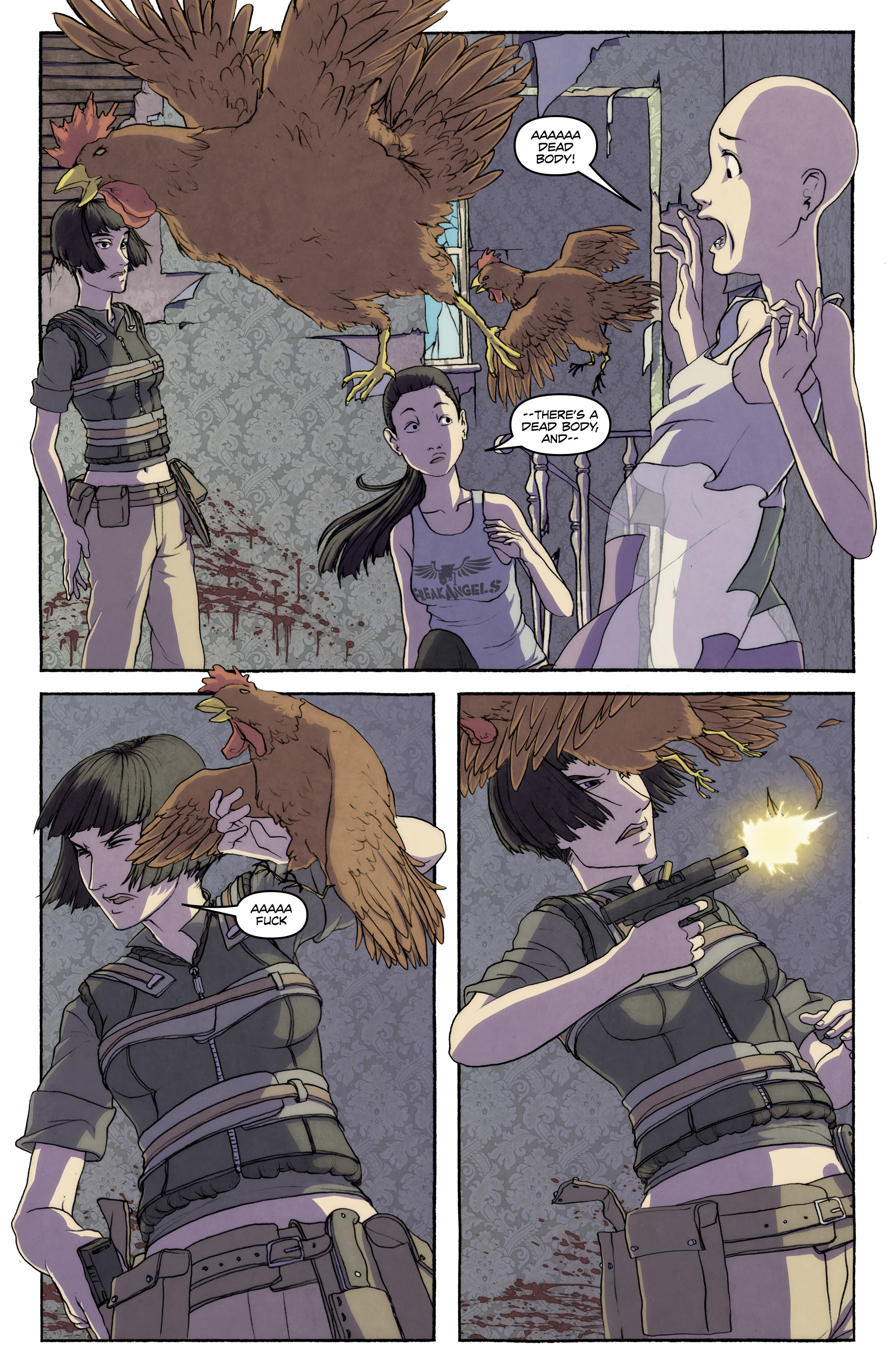 Read online FreakAngels comic -  Issue #3 - 37