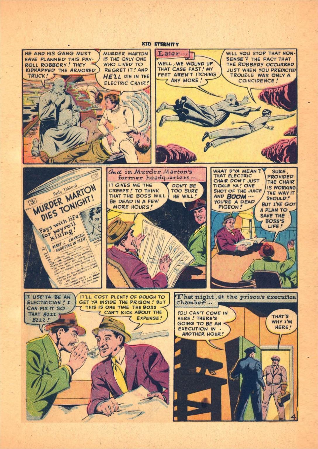 Read online Kid Eternity (1946) comic -  Issue #7 - 6