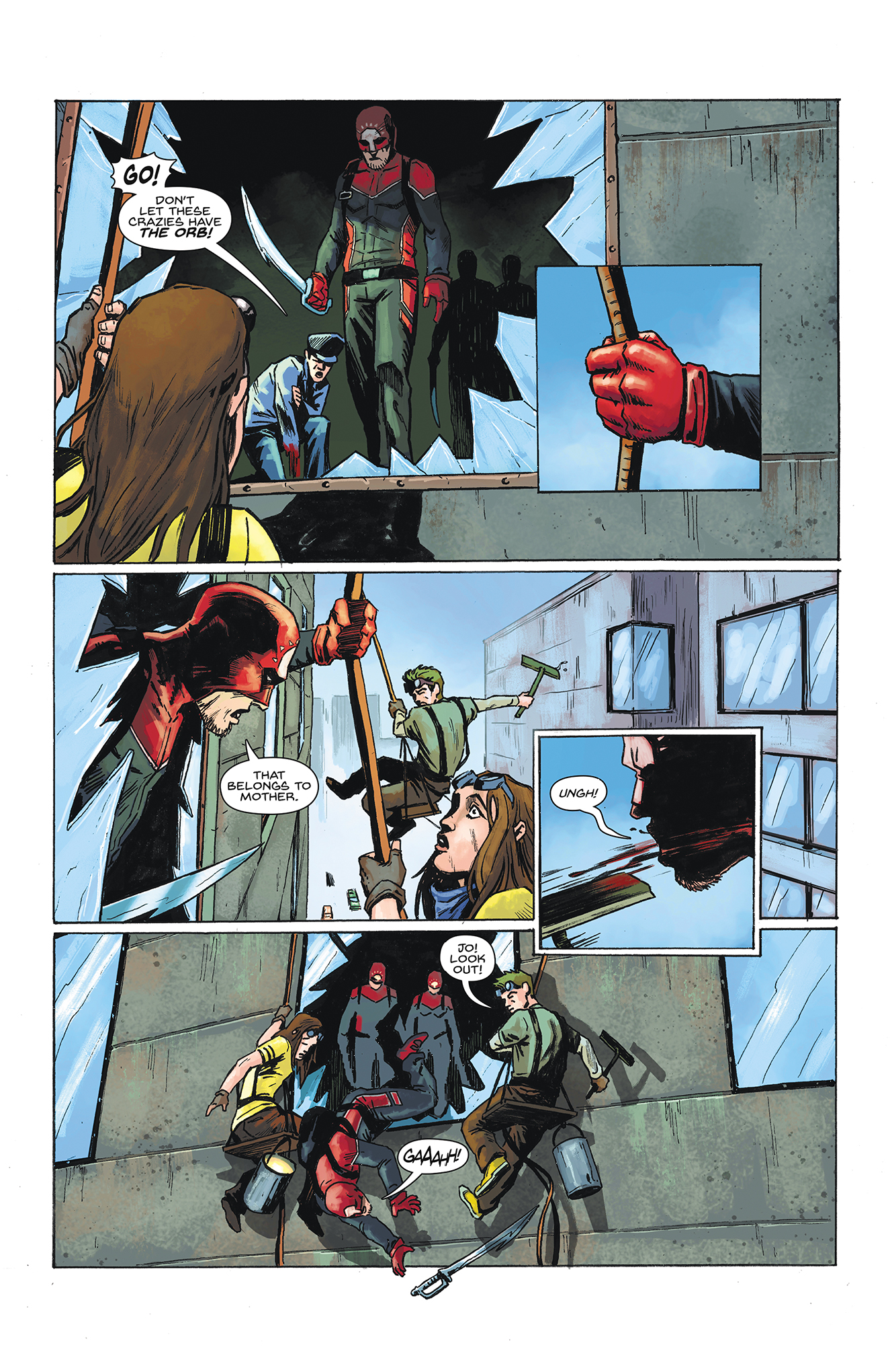 Read online Downcast comic -  Issue #1 - 8