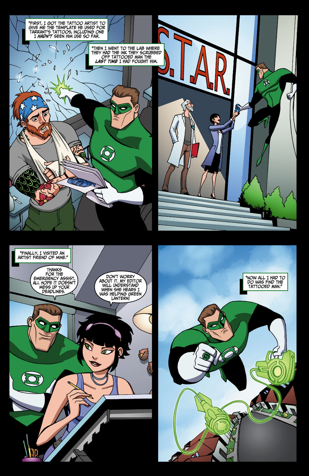 Read online Green Lantern: The Animated Series comic -  Issue #4 - 14
