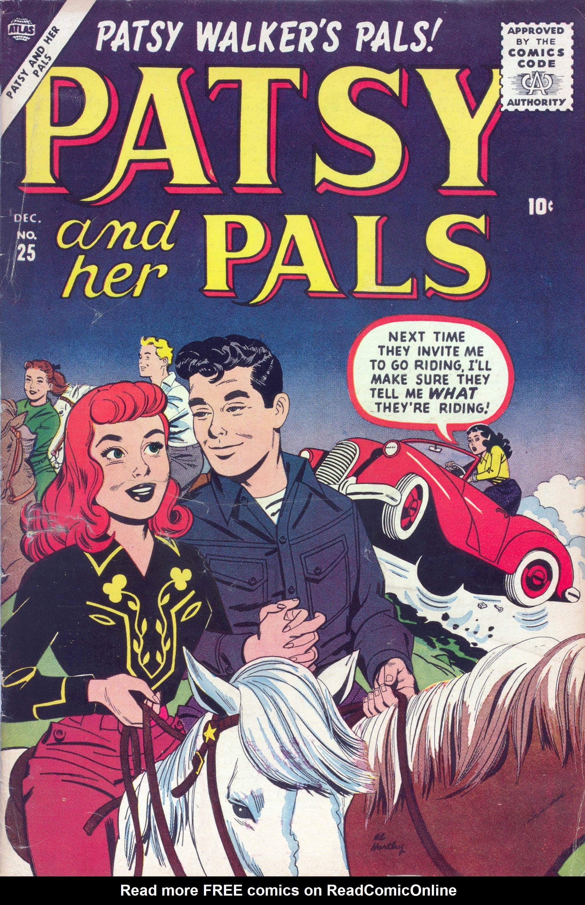 Read online Patsy and her Pals comic -  Issue #25 - 1