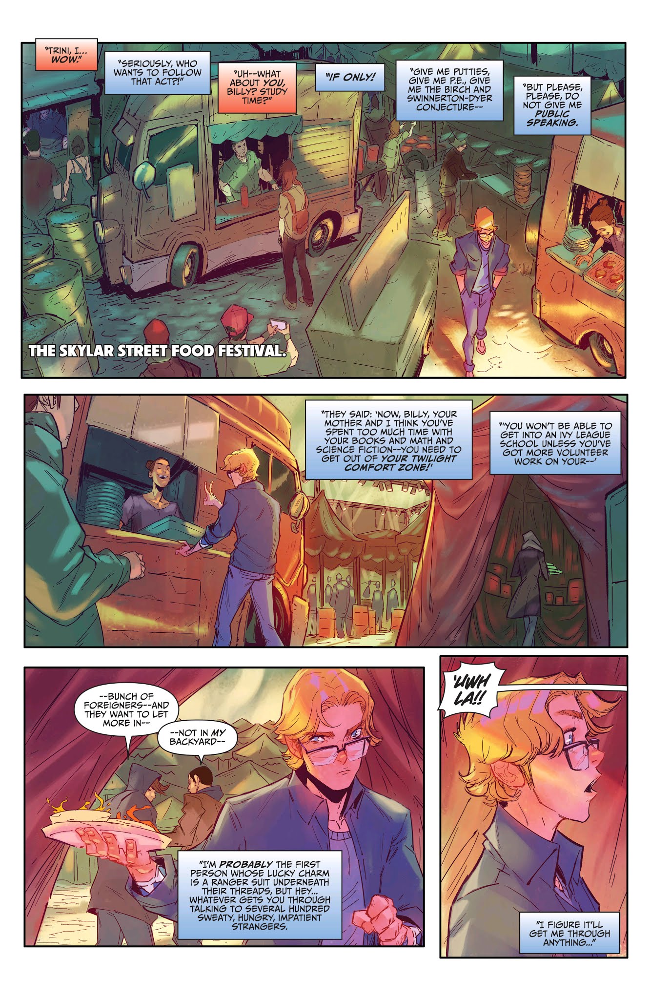 Read online Saban's Go Go Power Rangers: Back To School comic -  Issue # Full - 21