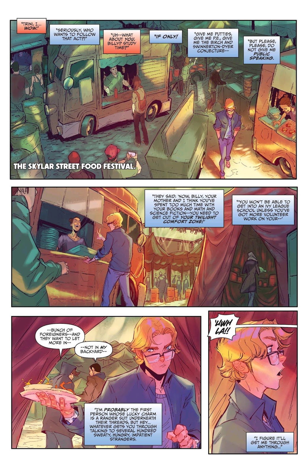 Saban's Go Go Power Rangers: Back To School issue Full - Page 21