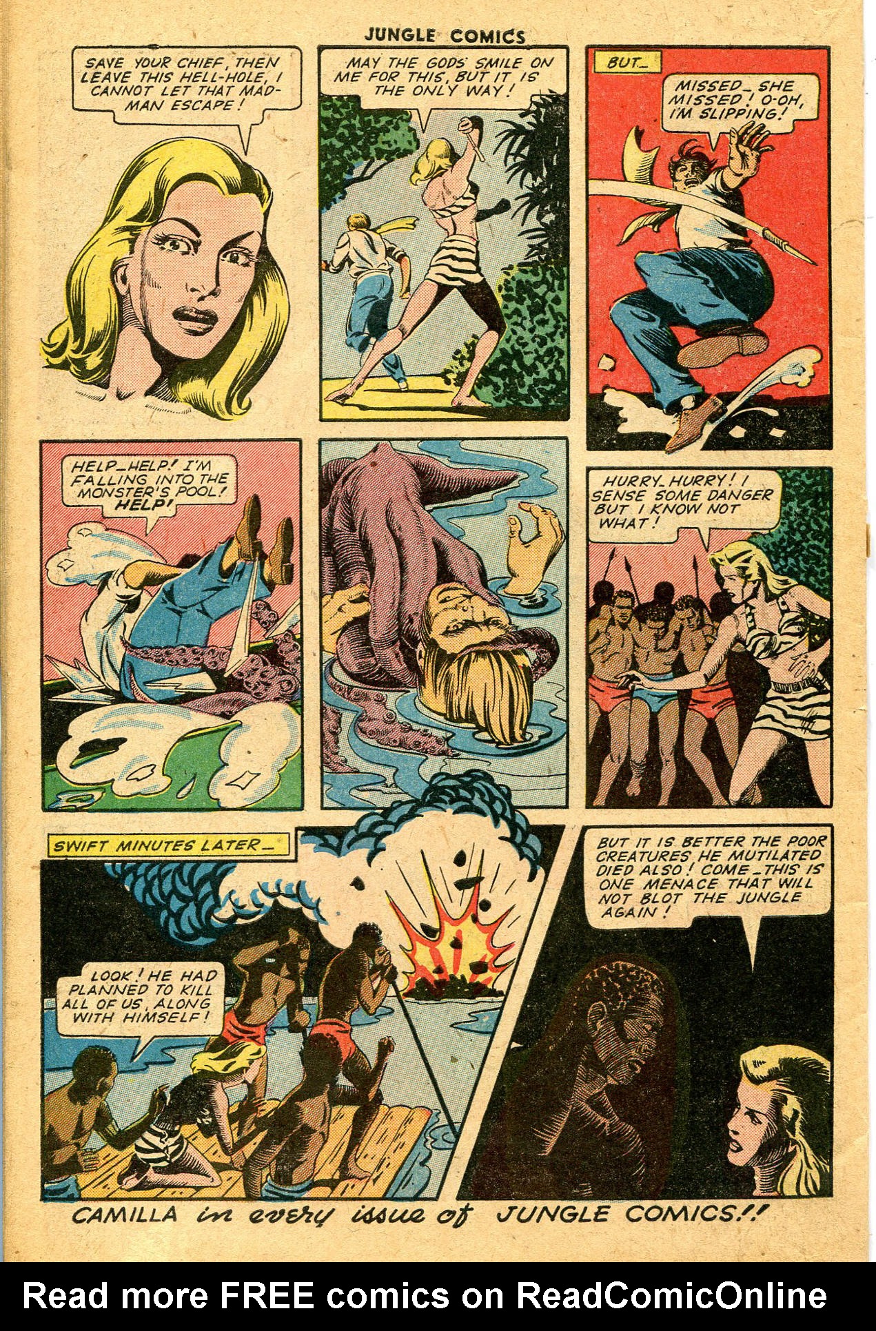 Read online Jungle Comics comic -  Issue #67 - 50