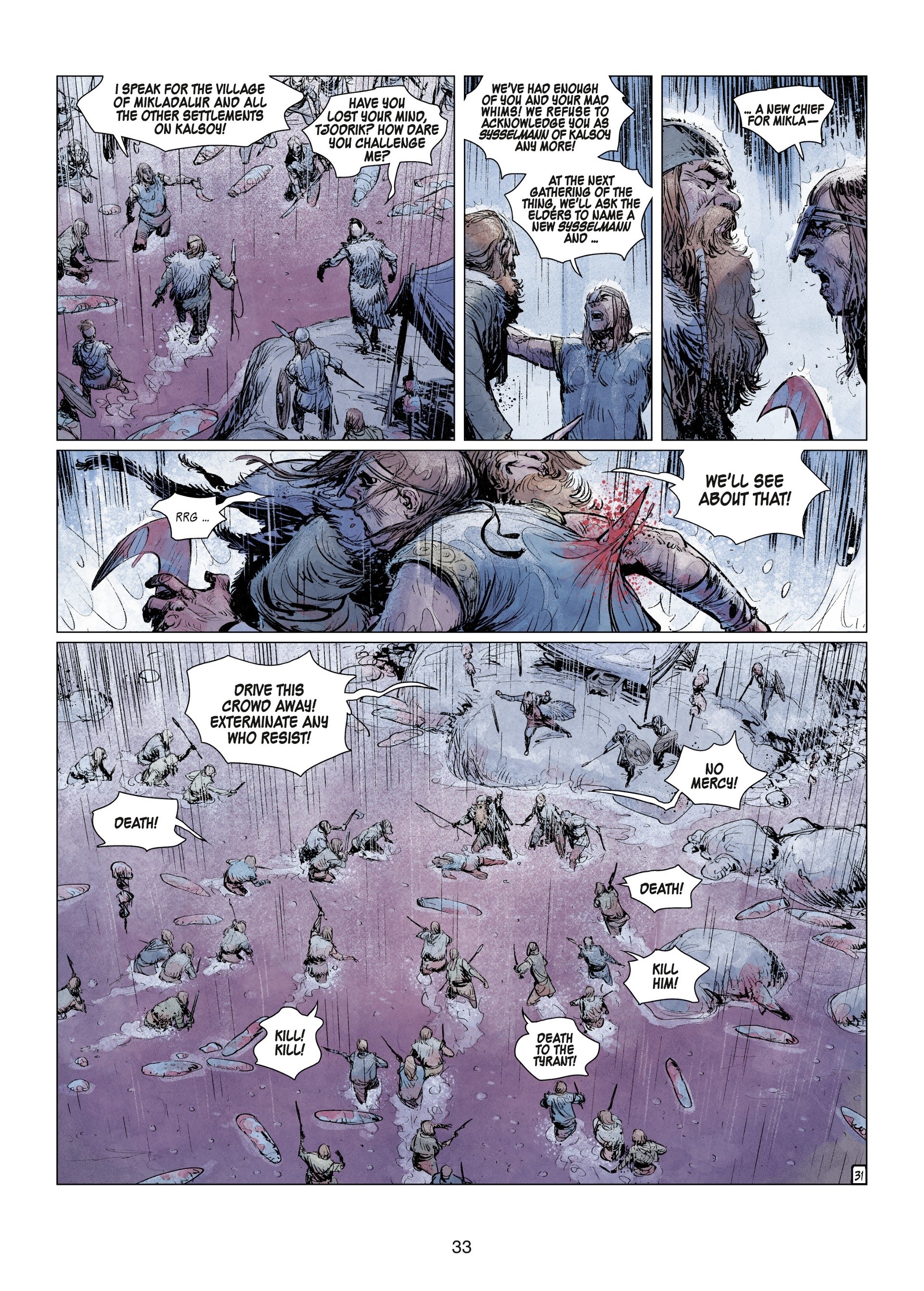 Read online Thorgal comic -  Issue #30 - 35