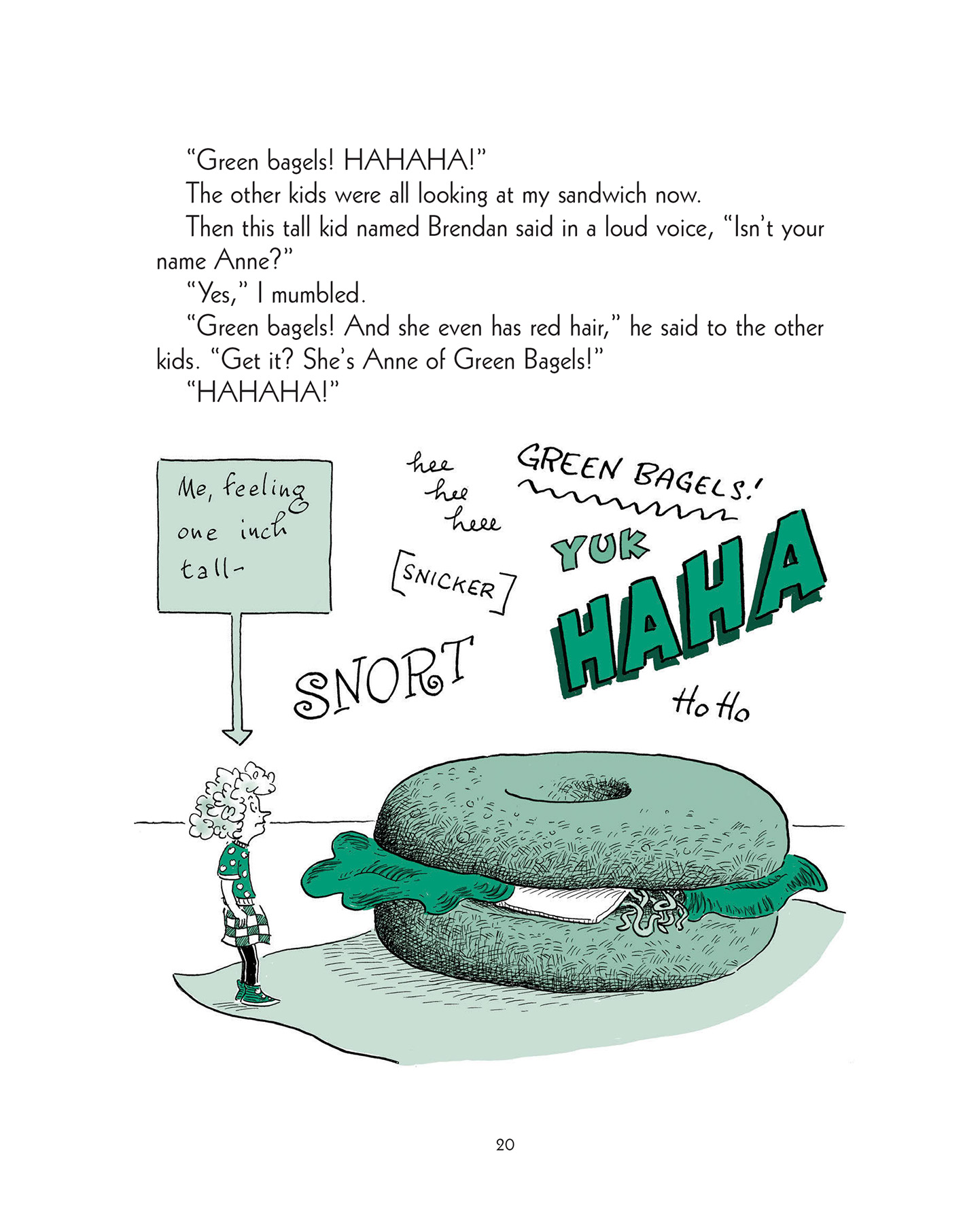 Read online Anne of Green Bagels comic -  Issue # TPB (Part 1) - 22