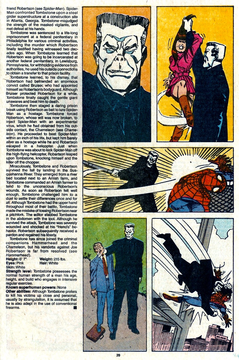 Read online The Official Handbook of the Marvel Universe: Update '89 comic -  Issue #7 - 41