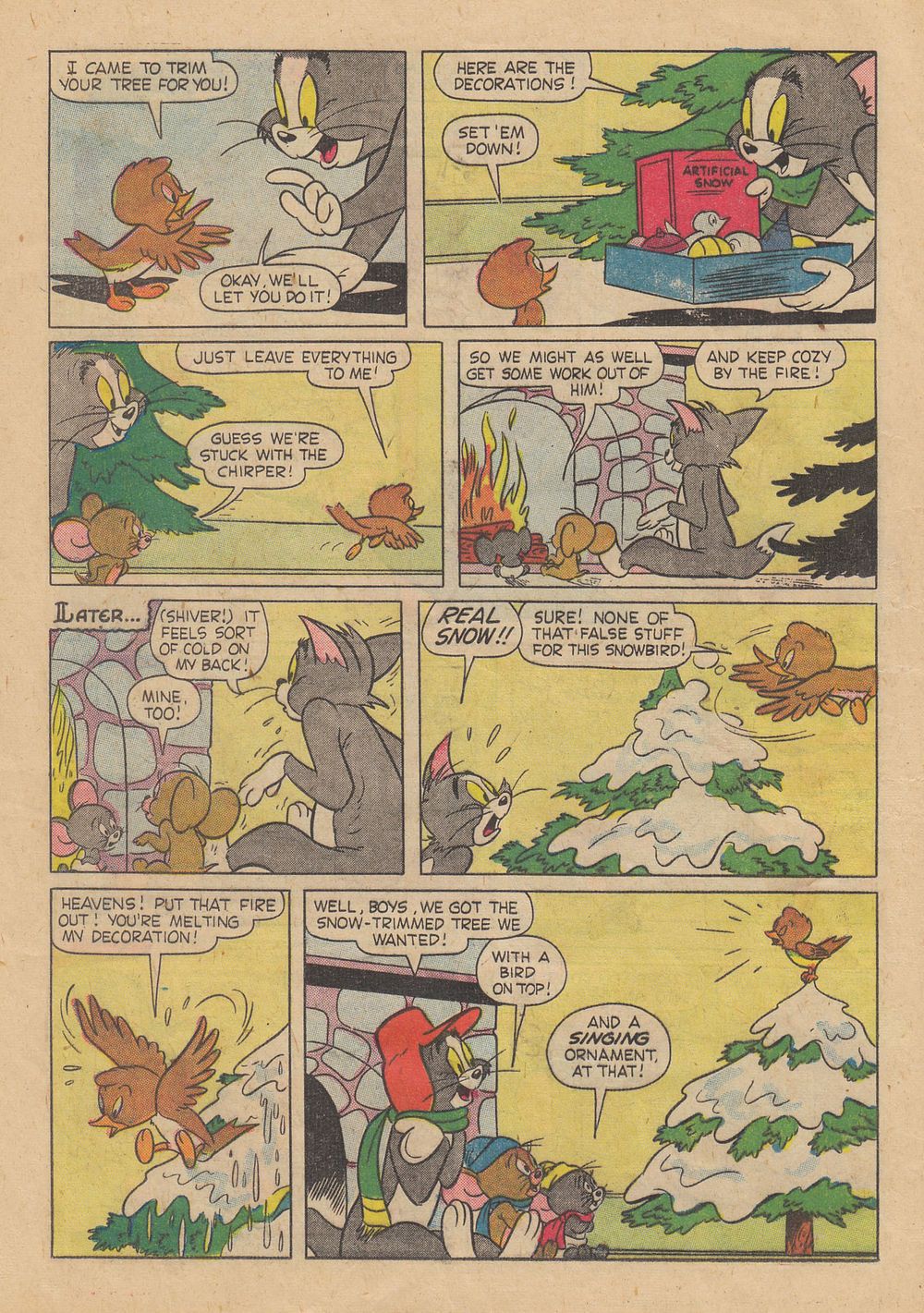 Read online Tom & Jerry Comics comic -  Issue #173 - 12