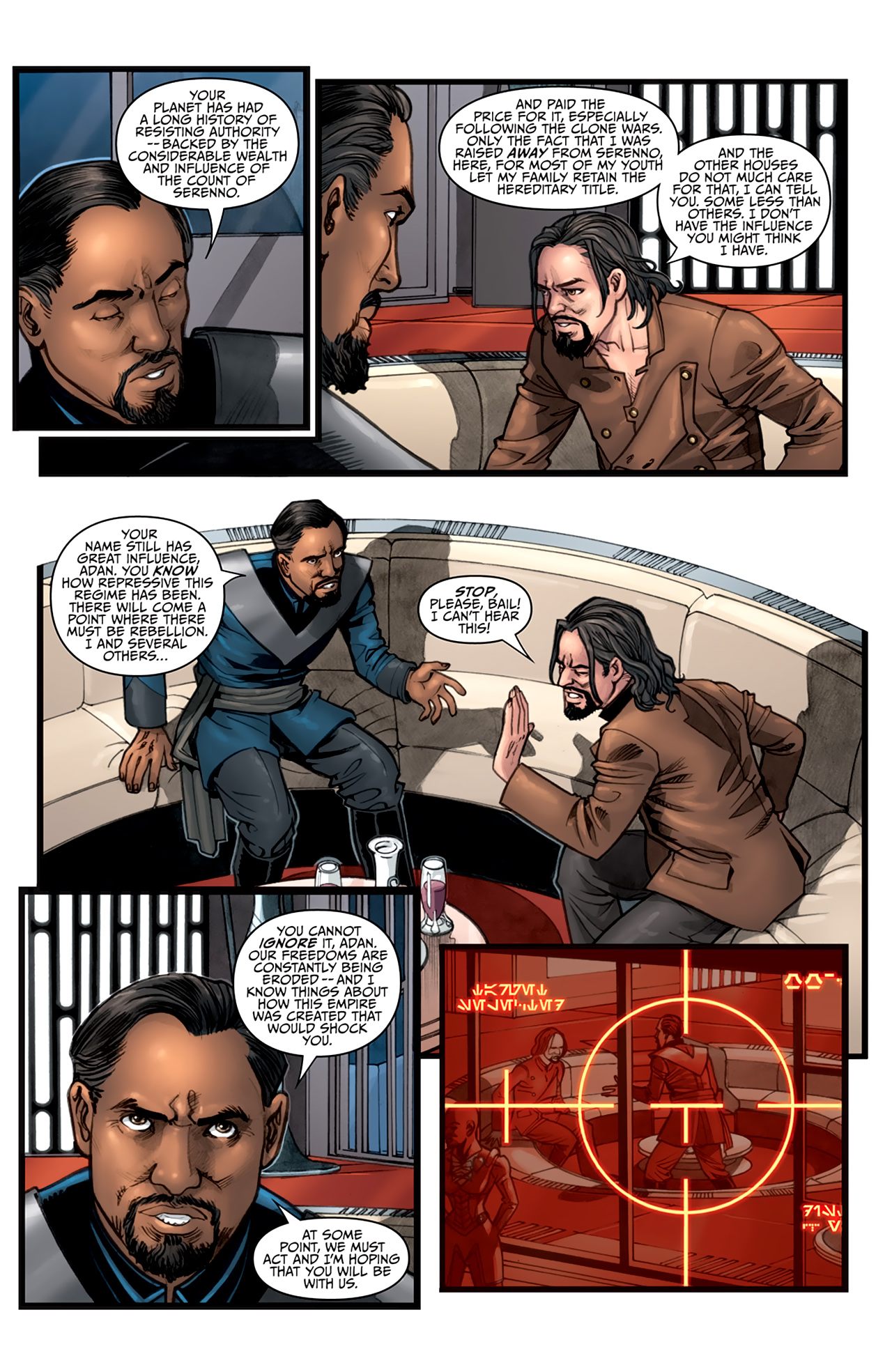 Read online Star Wars: Agent Of The Empire - Hard Targets comic -  Issue #1 - 11