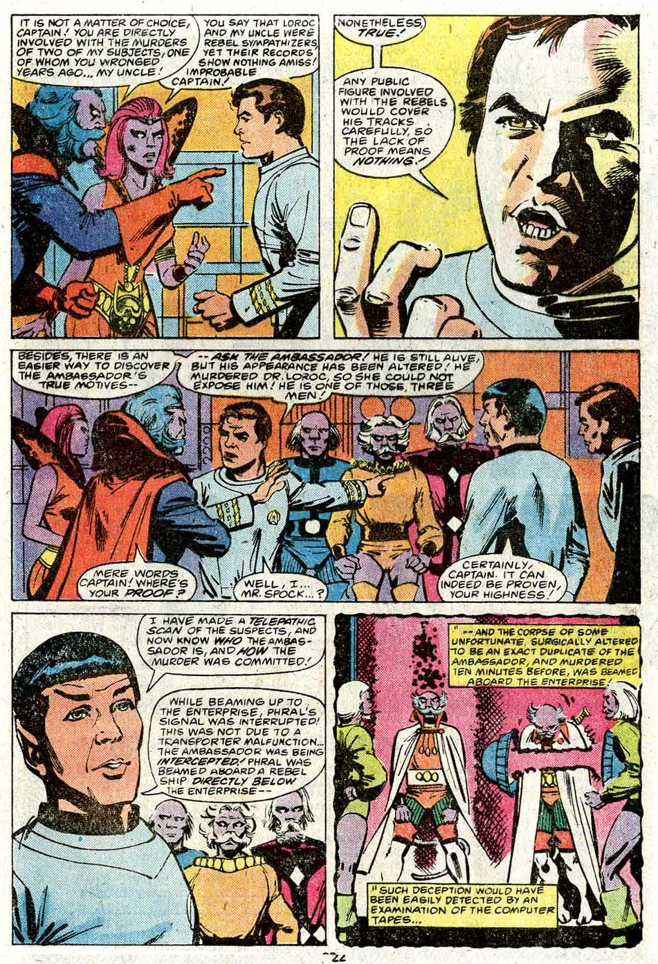 Read online Star Trek (1980) comic -  Issue #6 - 23