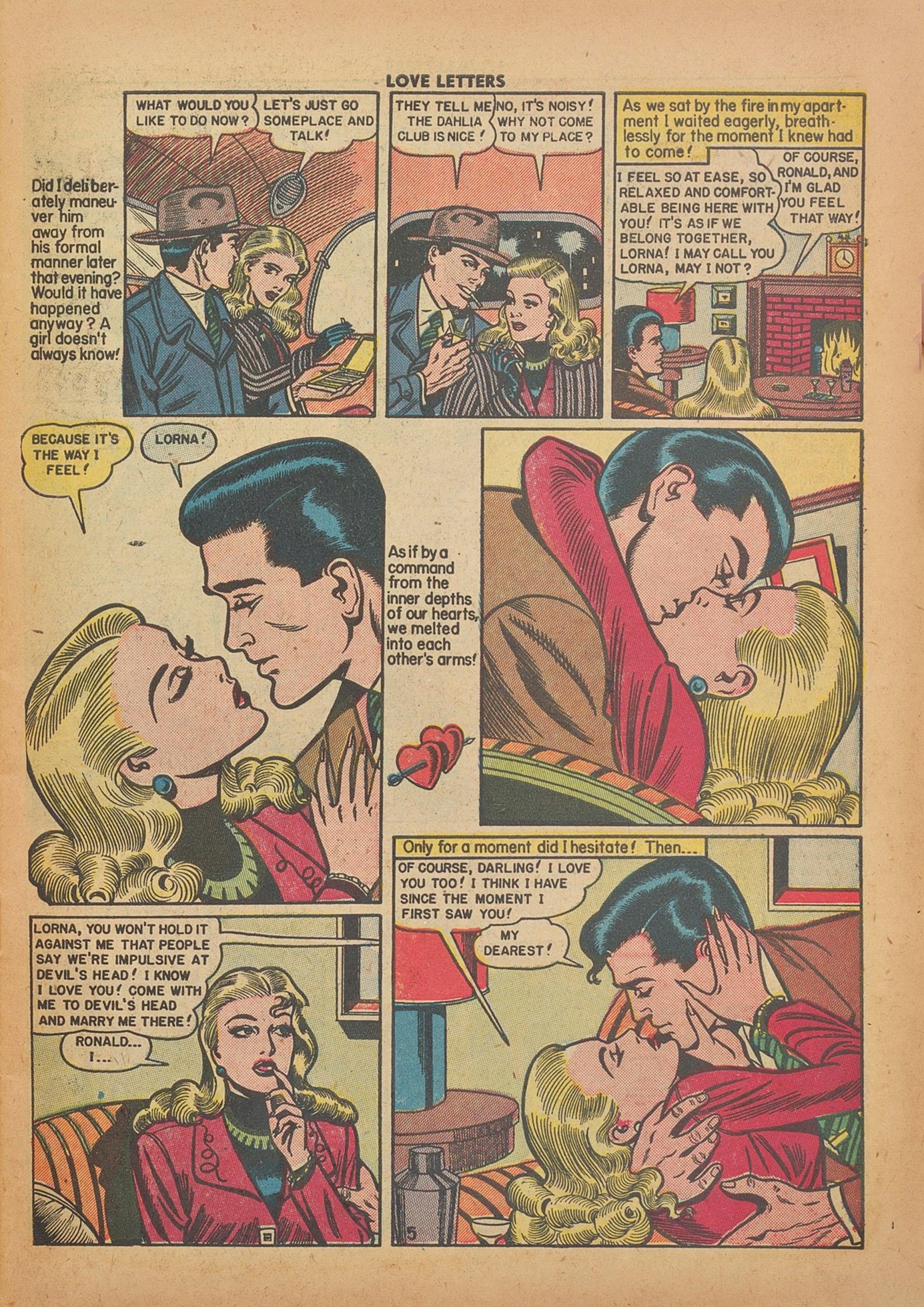 Read online Love Letters comic -  Issue #4 - 7