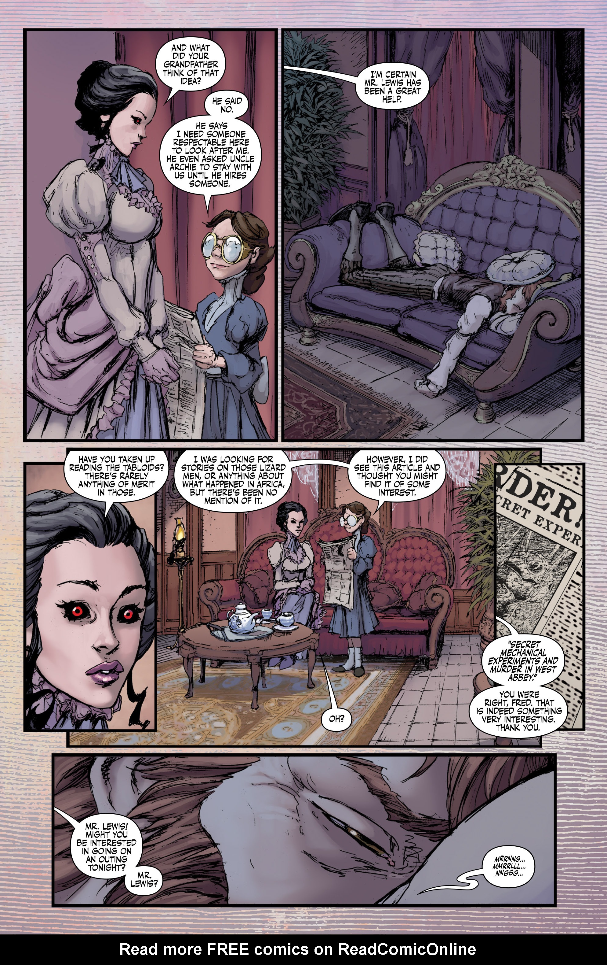 Read online Lady Mechanika: The Lost Boys of West Abbey comic -  Issue #1 - 8