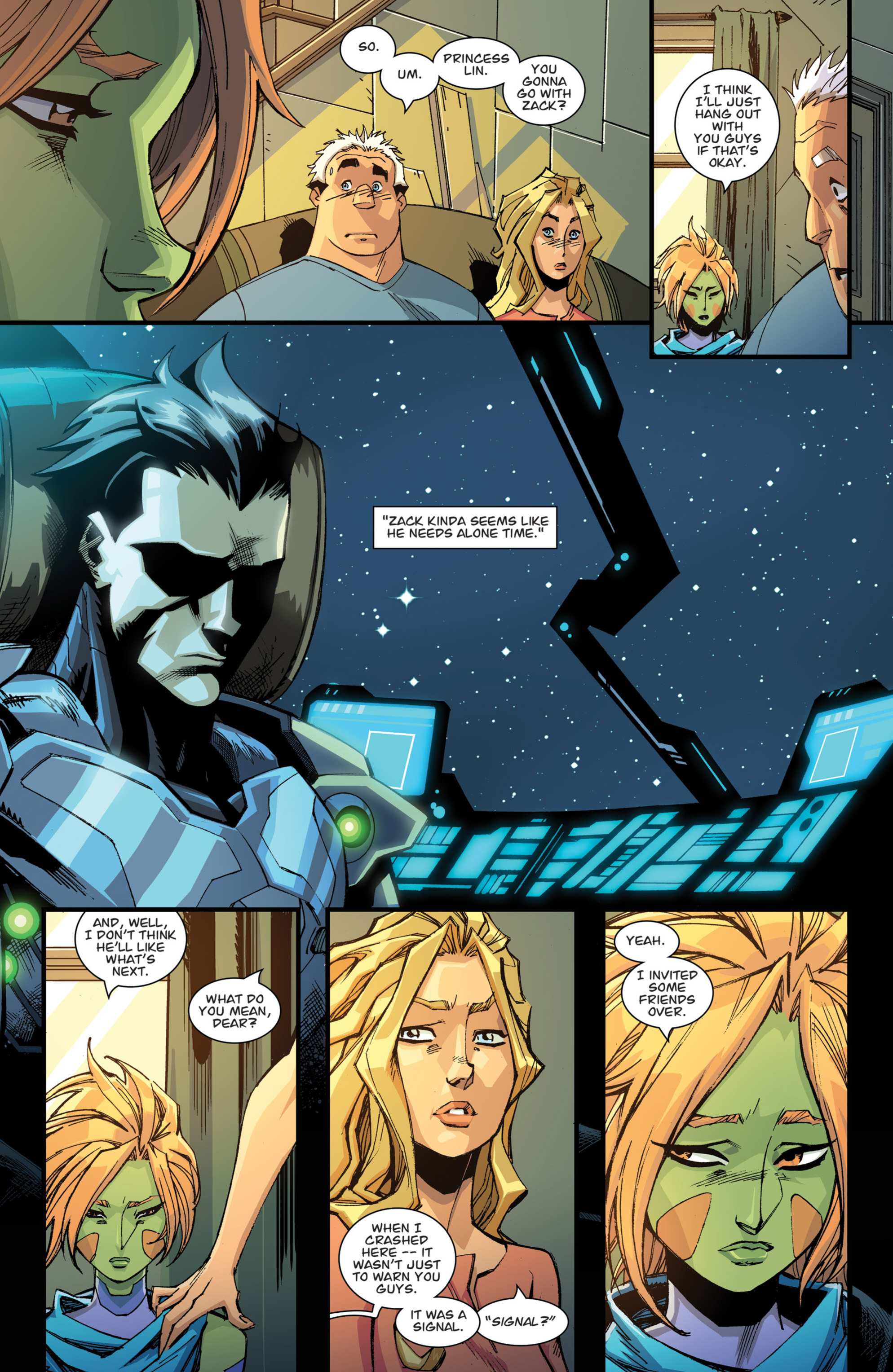 Read online Tech Jacket (2014) comic -  Issue #7 - 12