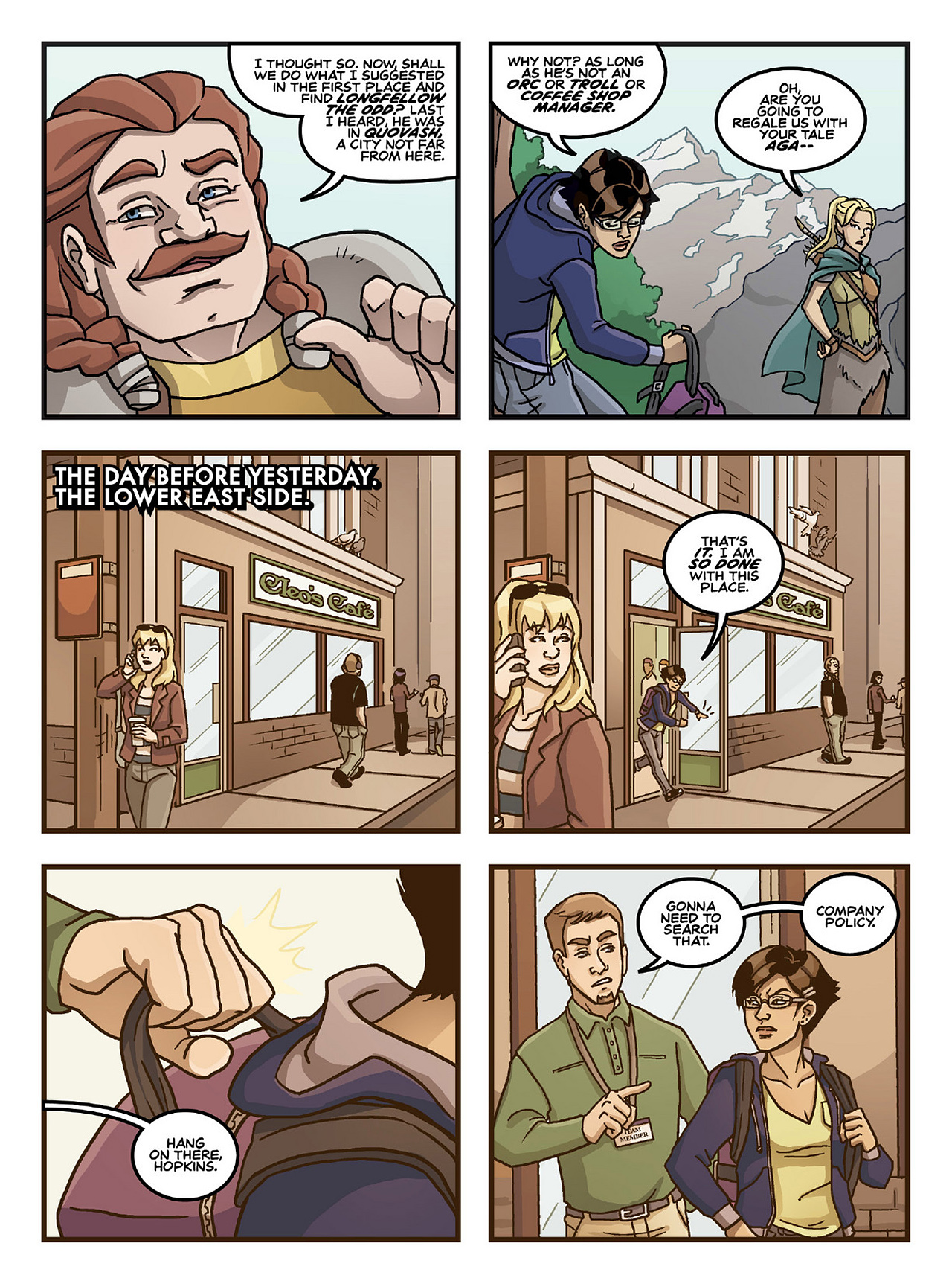 Read online Wander: Olive Hopkins and the Ninth Kingdom comic -  Issue #1 - 6