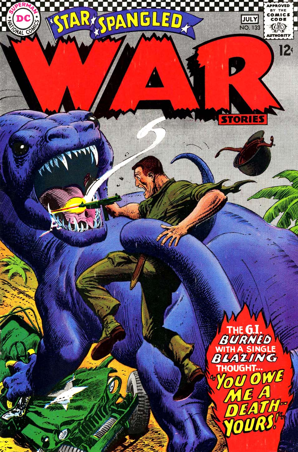 Read online Star Spangled War Stories (1952) comic -  Issue #133 - 1