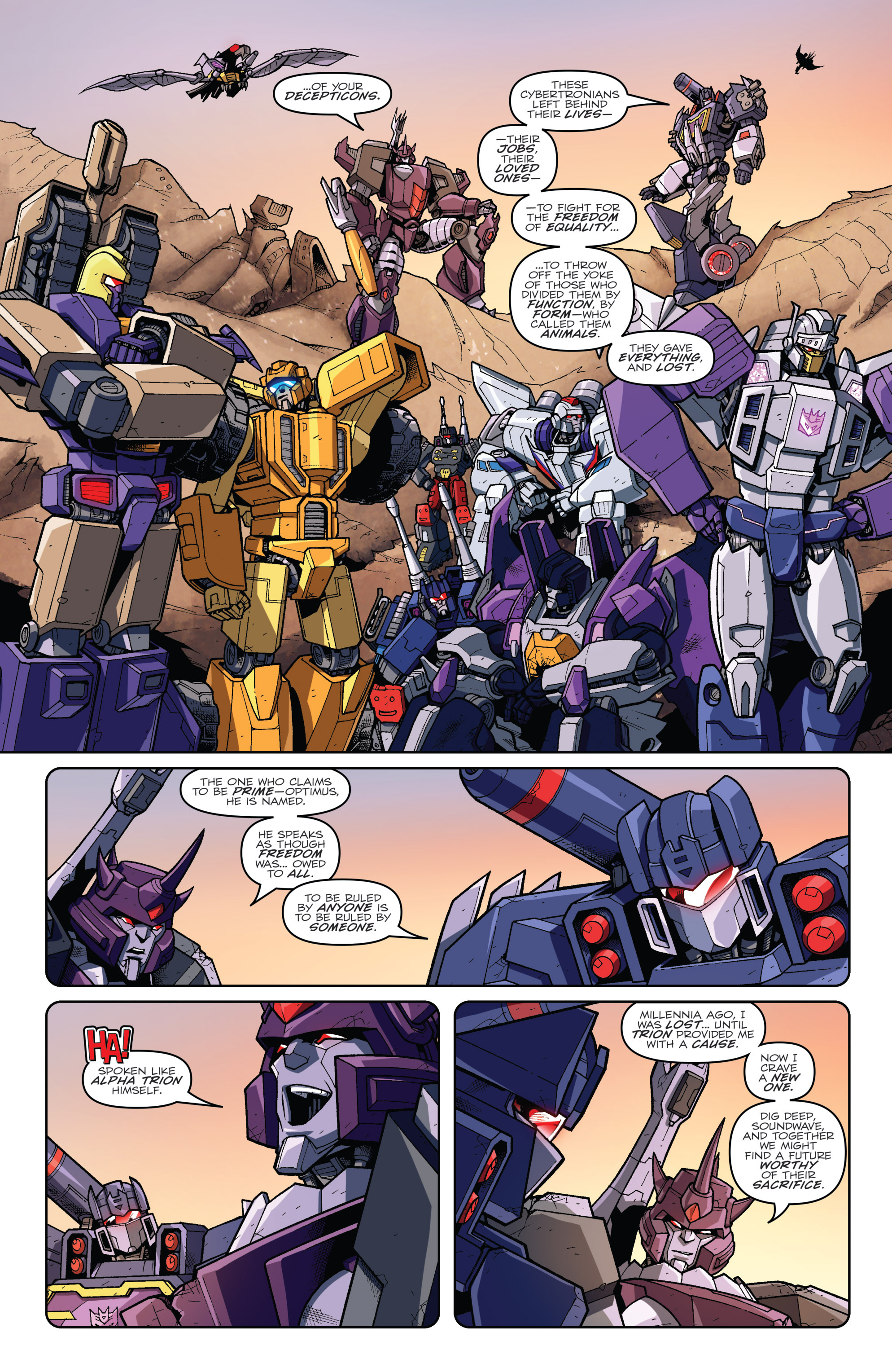 Read online Transformers: Robots In Disguise (2012) comic -  Issue #31 - 19