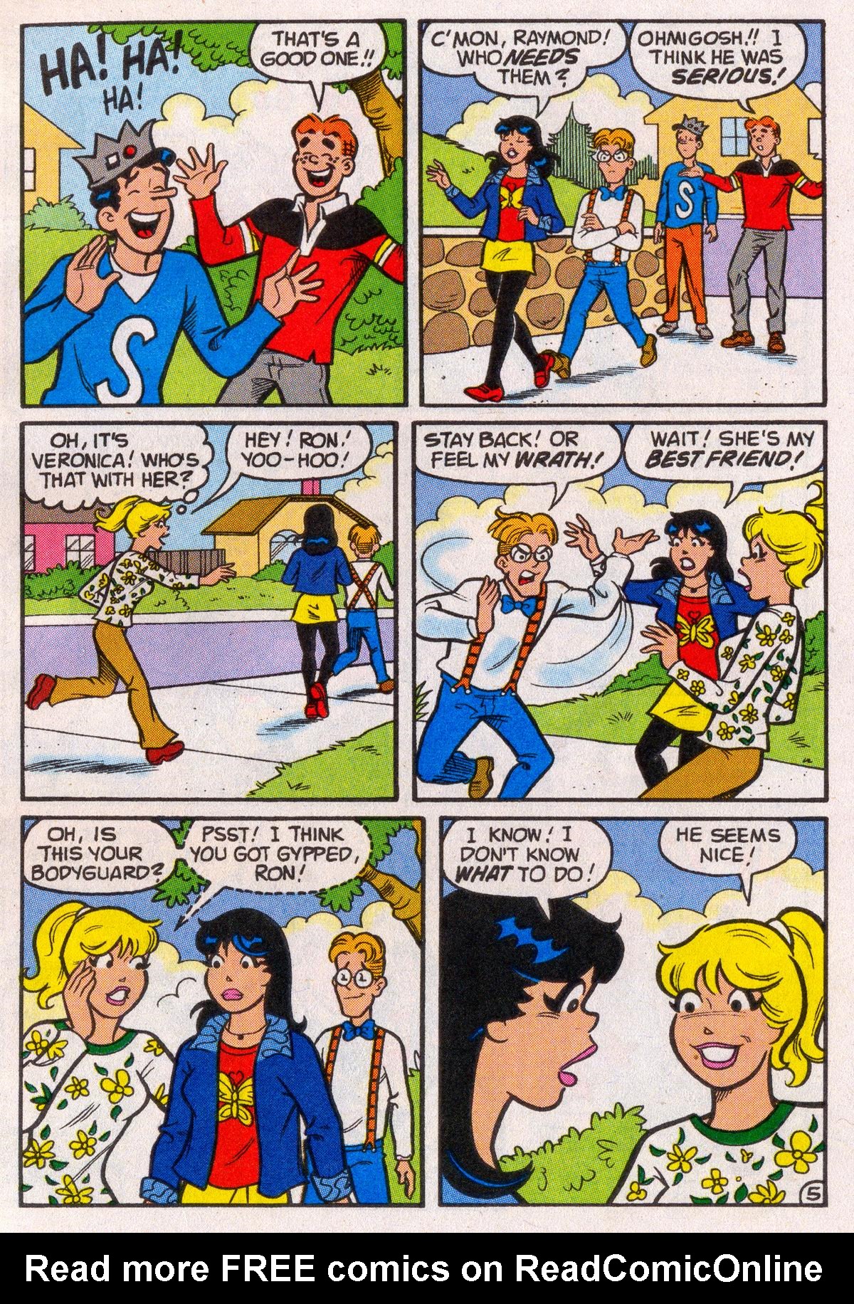 Read online Betty and Veronica Digest Magazine comic -  Issue #156 - 61