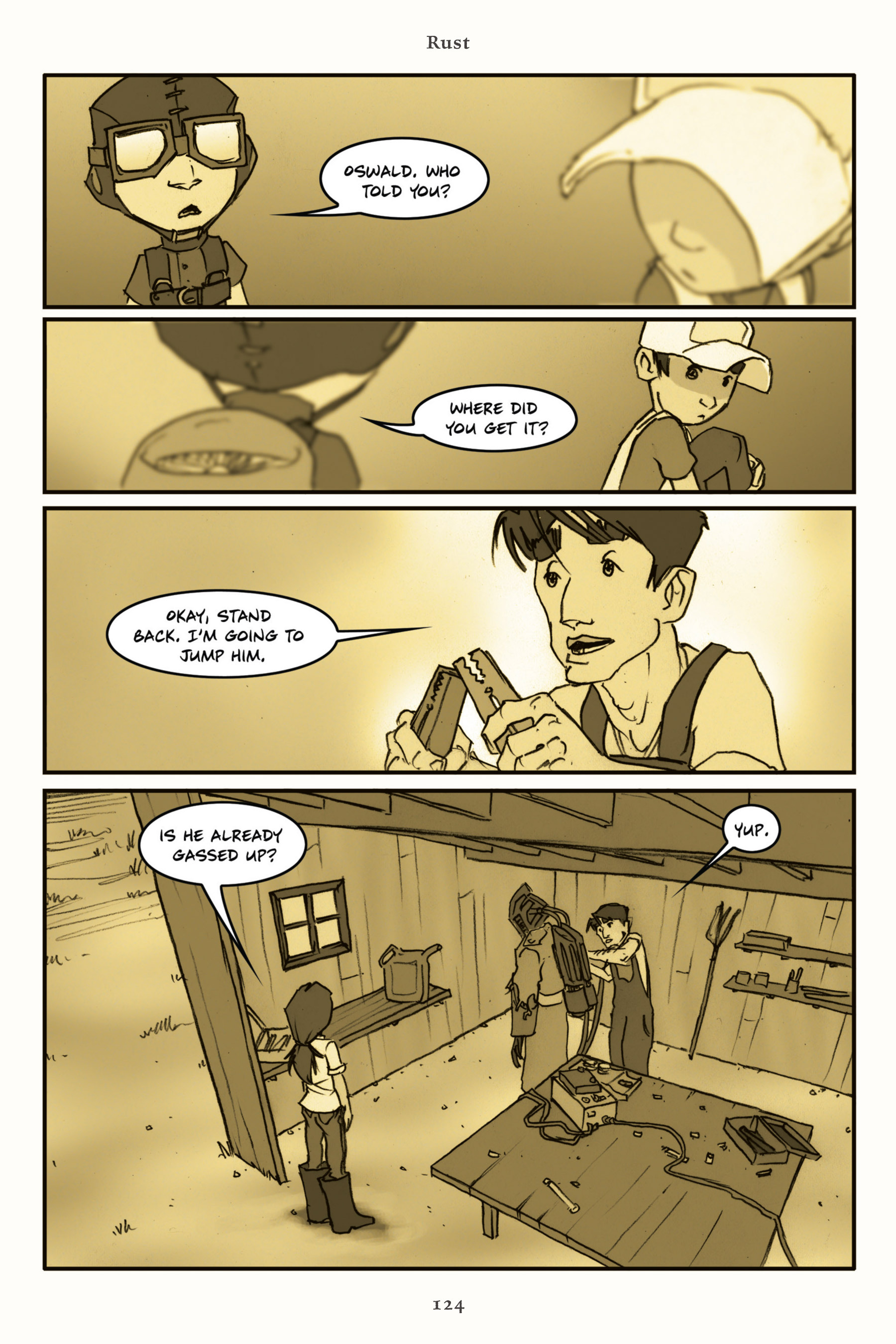 Read online Rust comic -  Issue # TPB 2 - 140