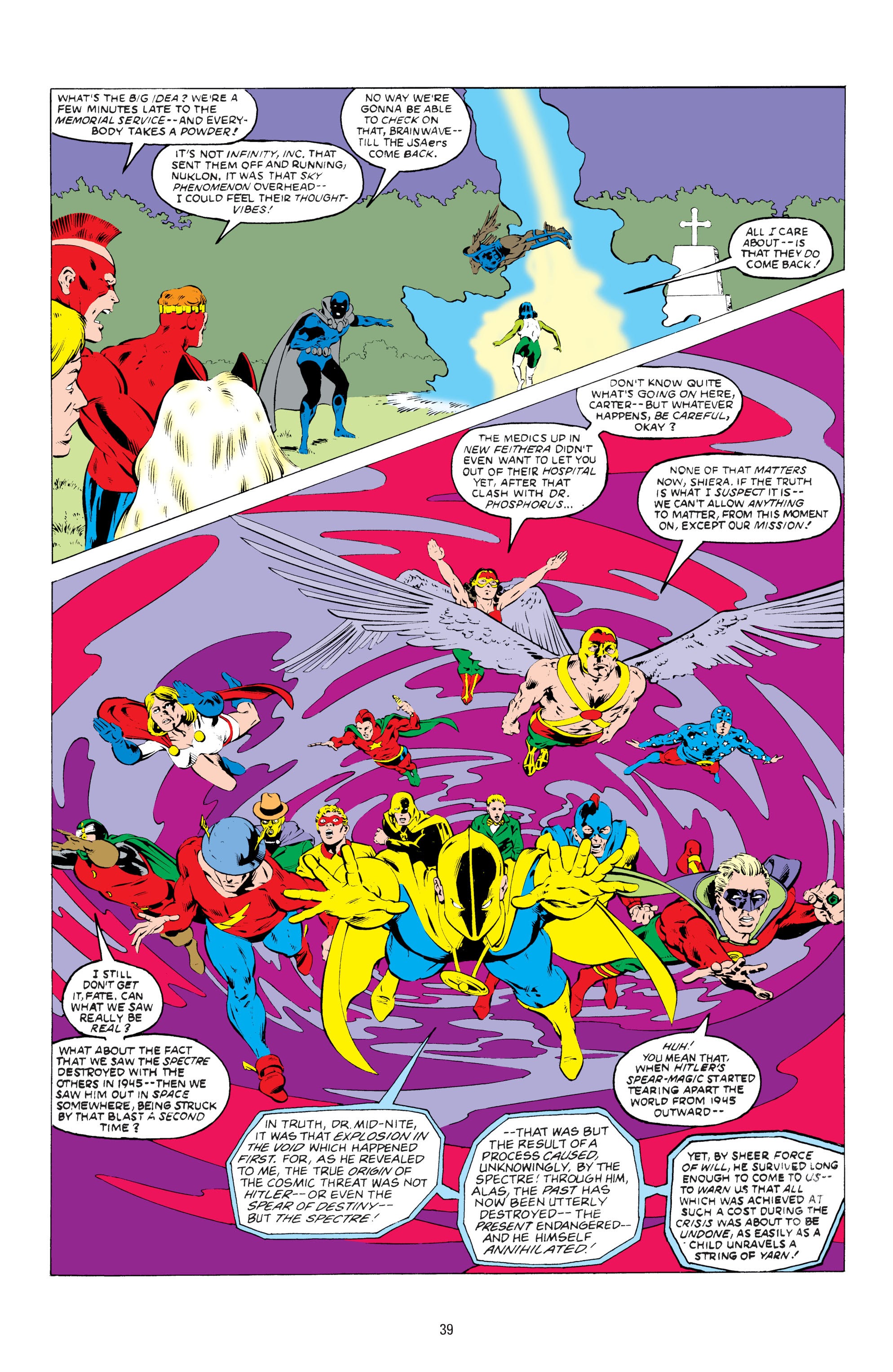 Read online Last Days of the Justice Society of America comic -  Issue # TPB (Part 1) - 39