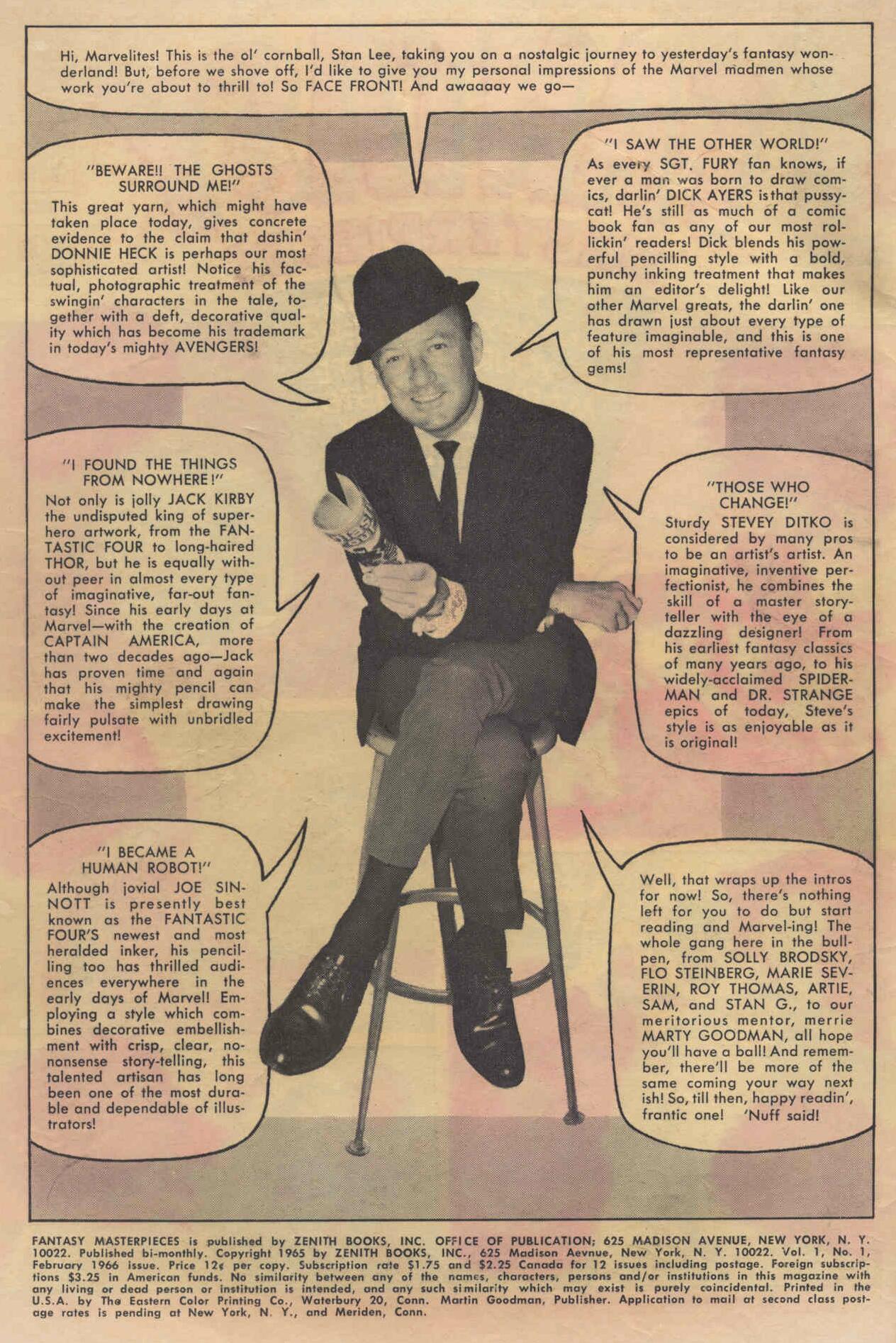 Read online Fantasy Masterpieces comic -  Issue #1 - 2