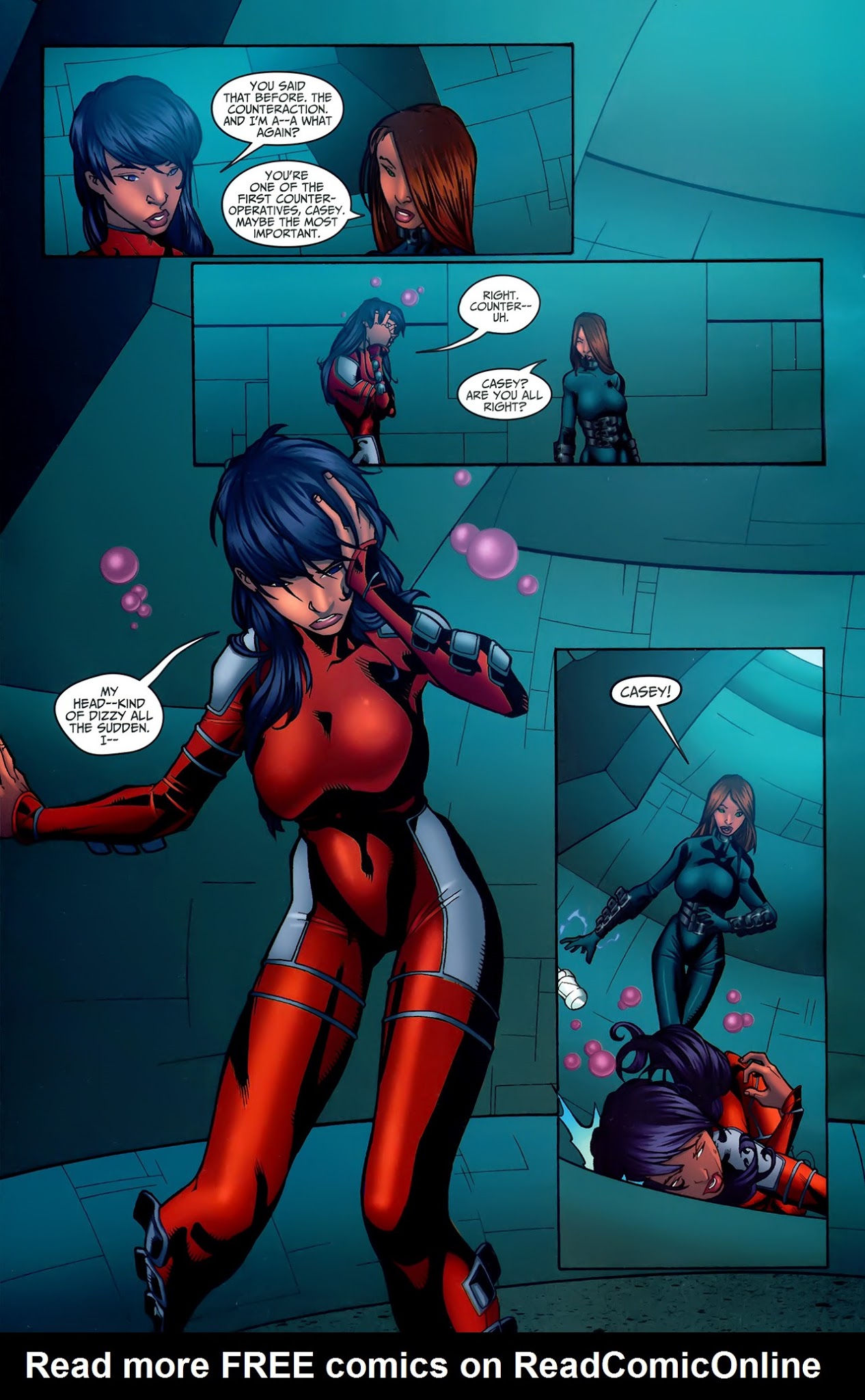 Read online Casey Blue: Beyond Tomorrow comic -  Issue #4 - 15
