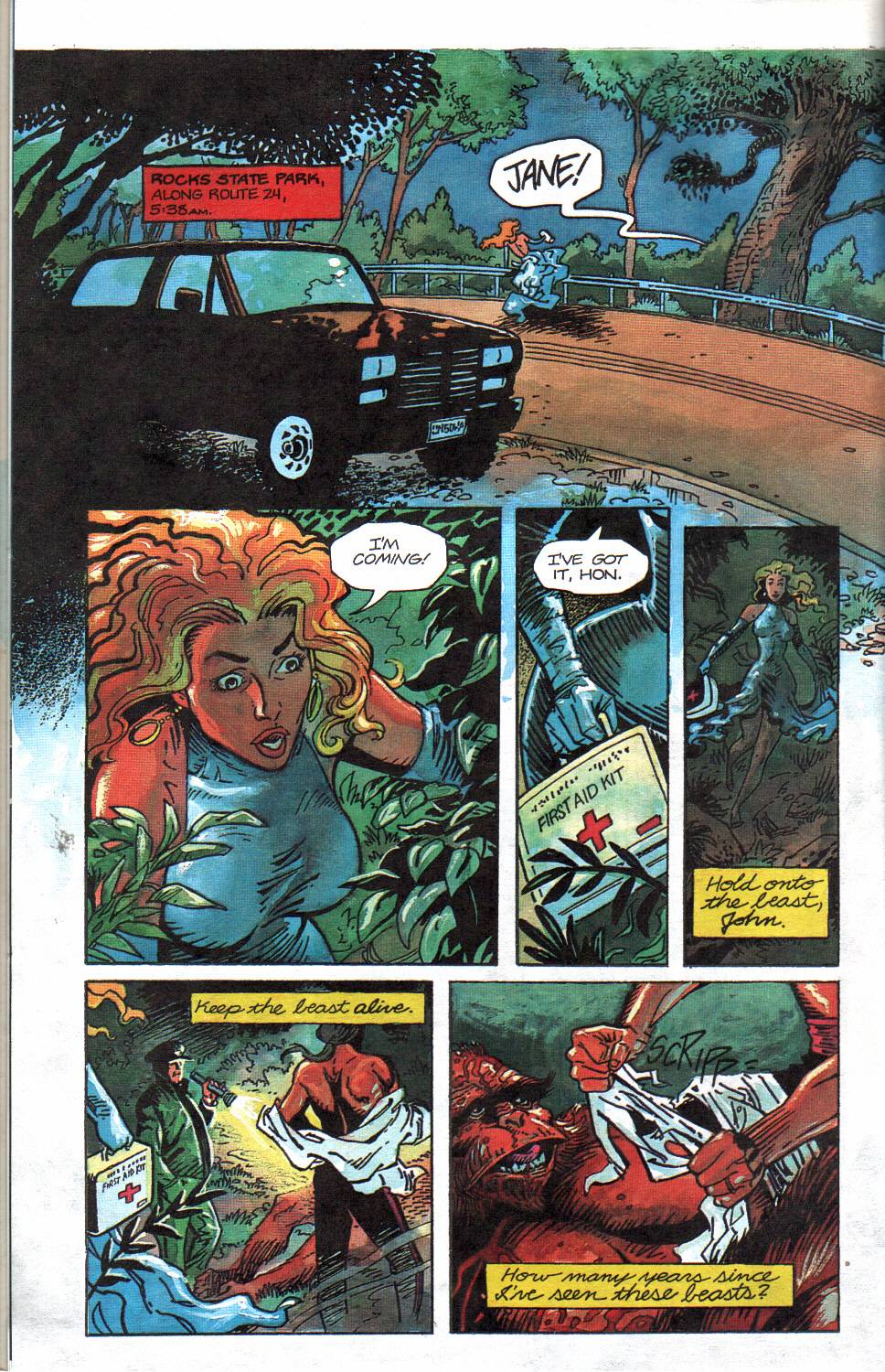 Read online Tarzan the Warrior comic -  Issue #1 - 6