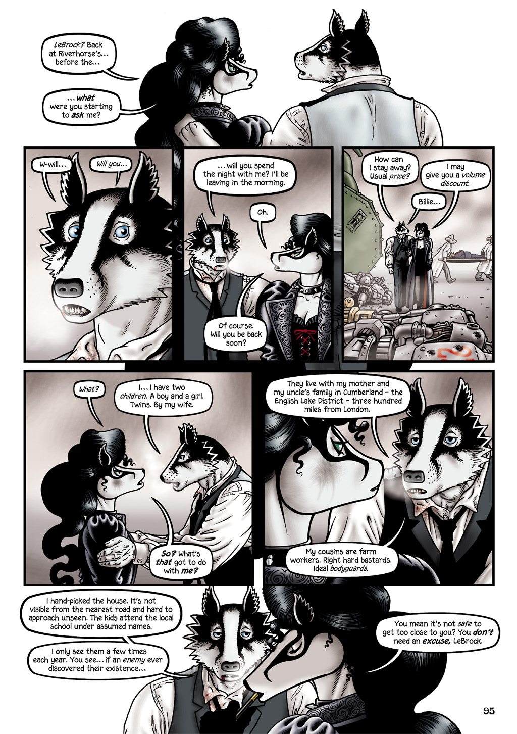 Read online Grandville Bête Noire comic -  Issue # TPB - 98