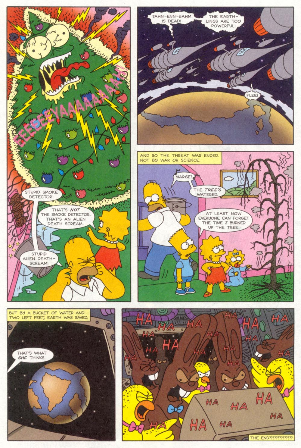 Read online Treehouse of Horror comic -  Issue #4 - 14