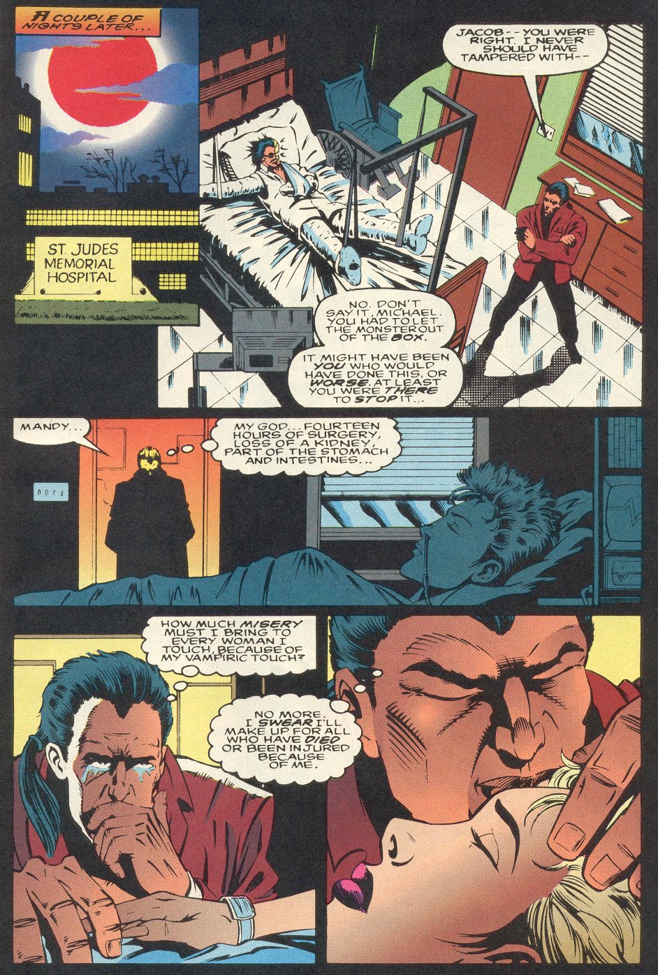 Read online Morbius: The Living Vampire (1992) comic -  Issue #20 - 23