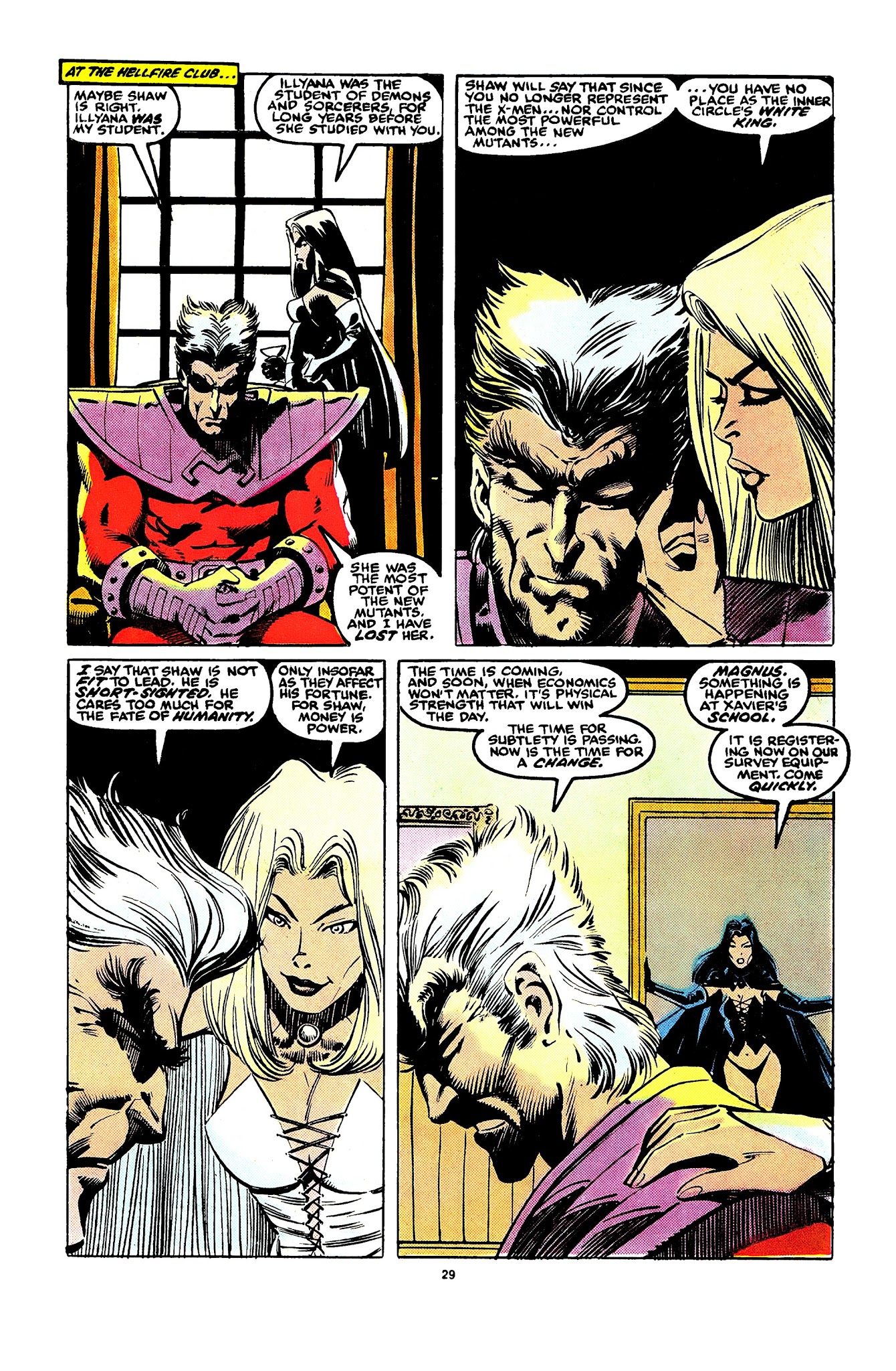 Read online The New Mutants comic -  Issue #74 - 31