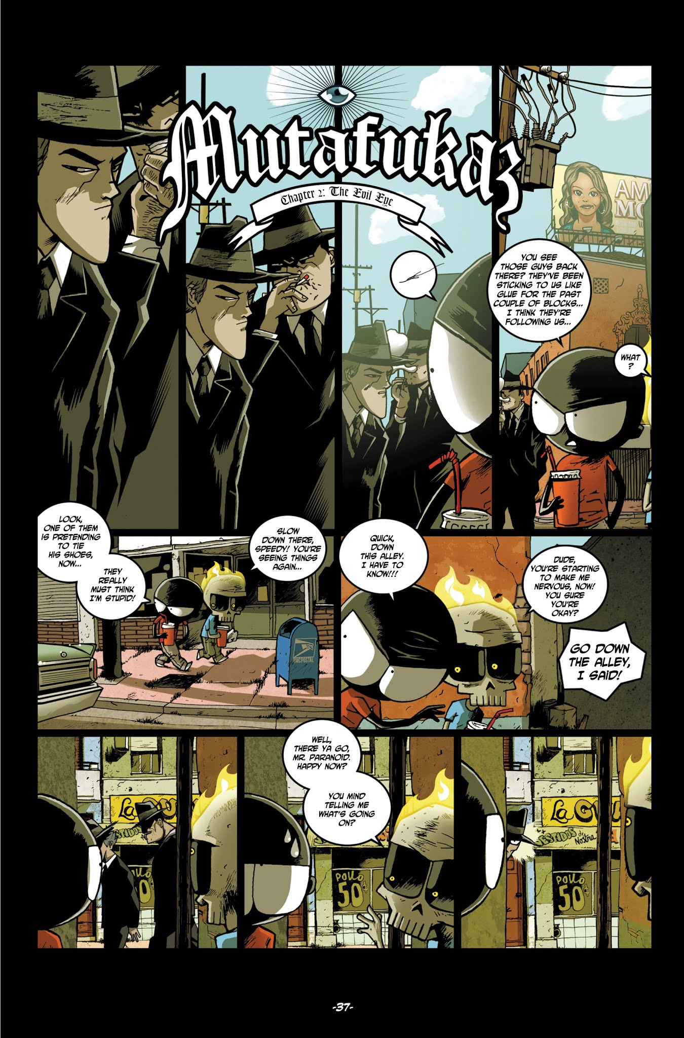 Read online Mutafukaz comic -  Issue # TPB - 37
