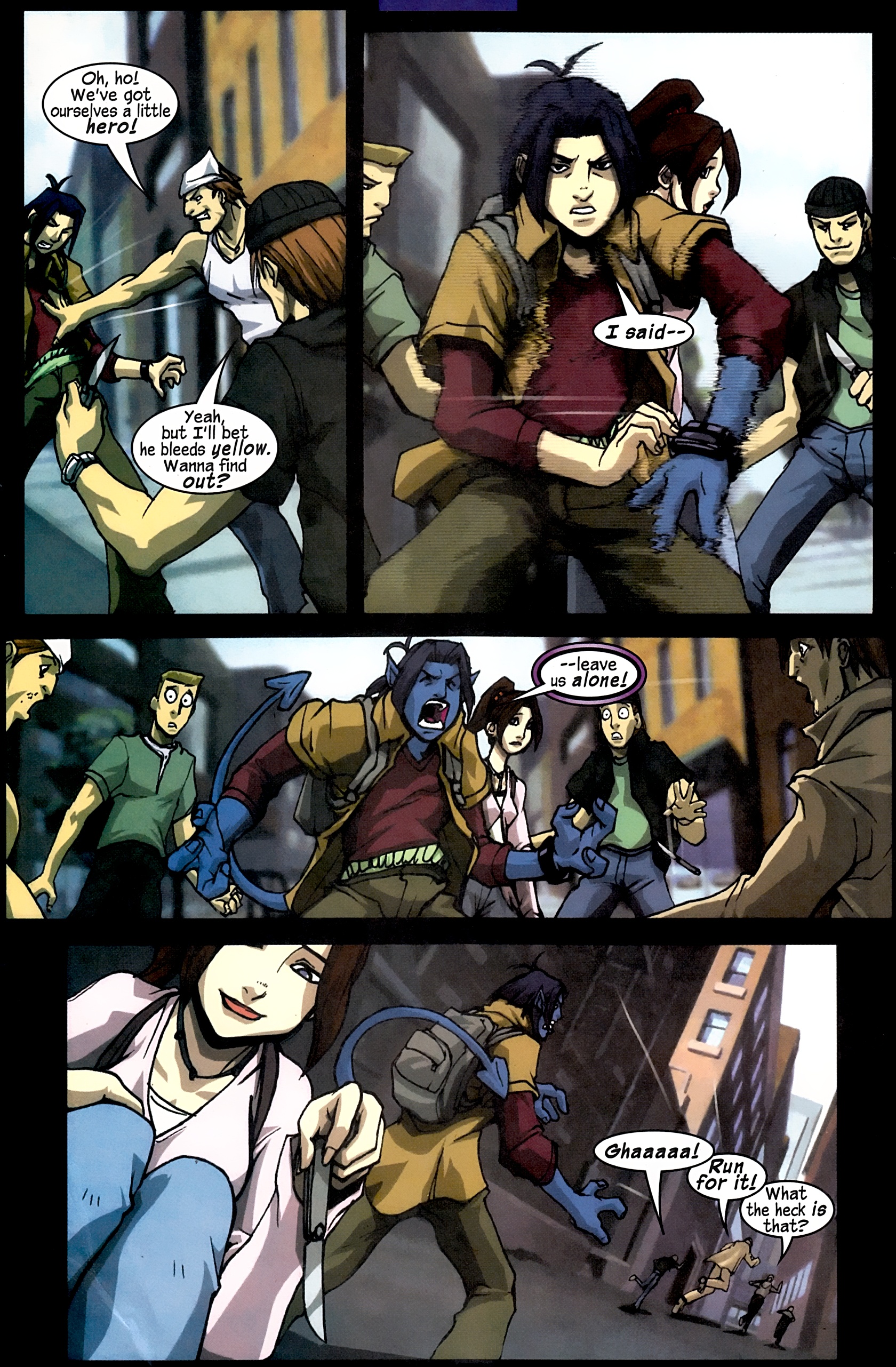 Read online X-Men: Evolution comic -  Issue #4 - 18