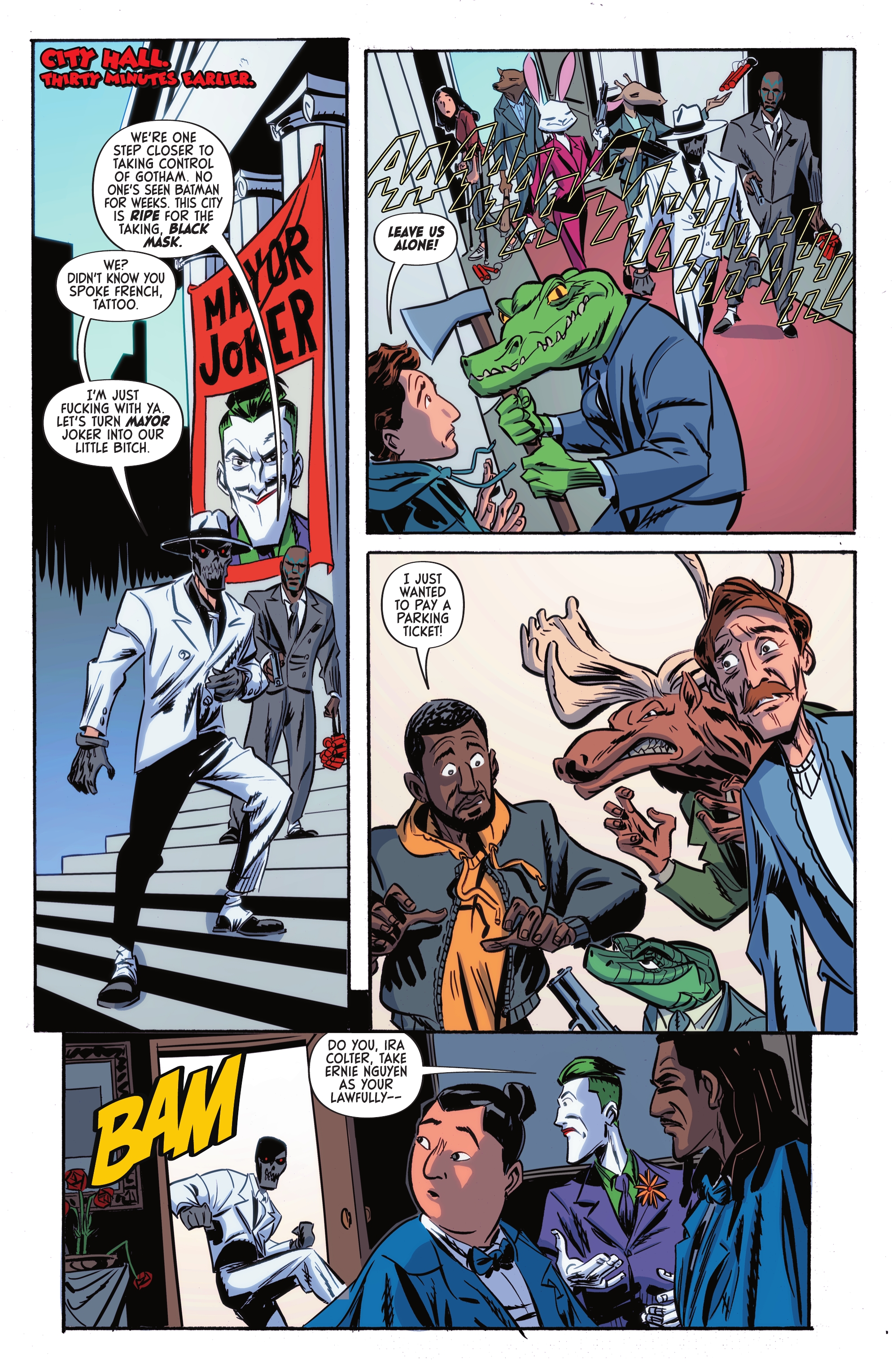Read online Harley Quinn: The Animated Series: Legion of Bats! comic -  Issue #3 - 13
