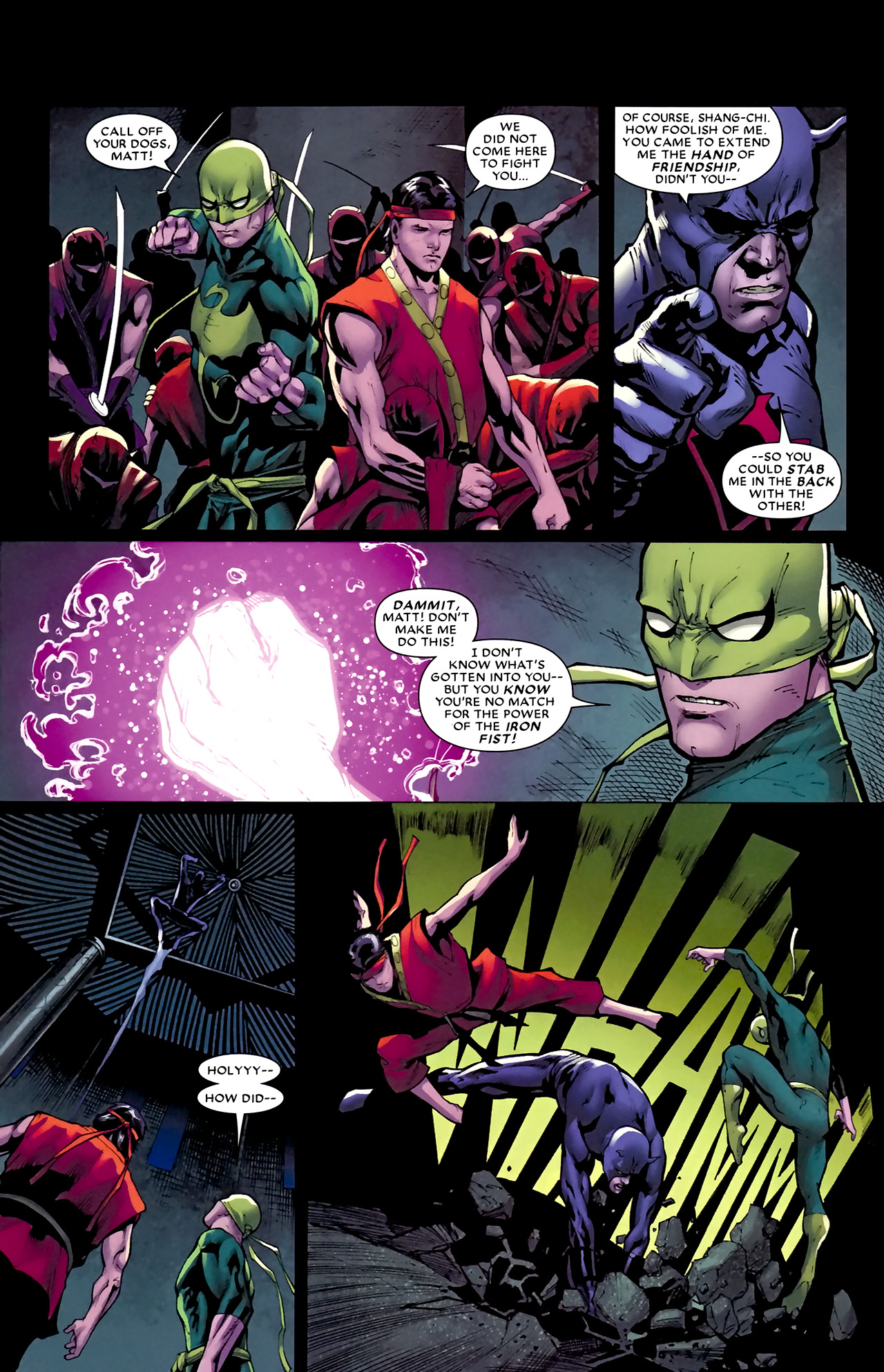 Read online Shadowland comic -  Issue #3 - 9