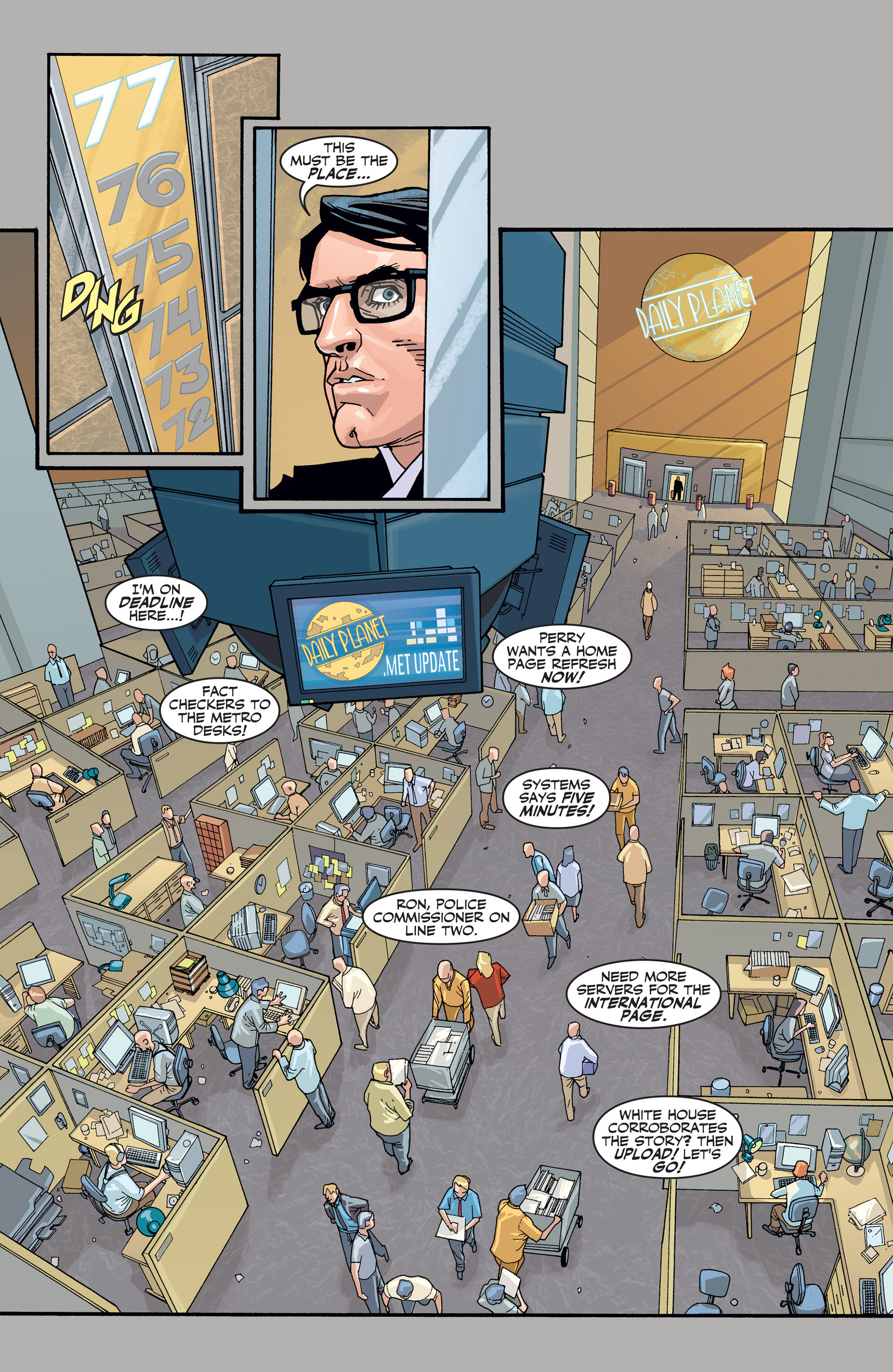 Read online Superman: Birthright (2003) comic -  Issue #4 - 5