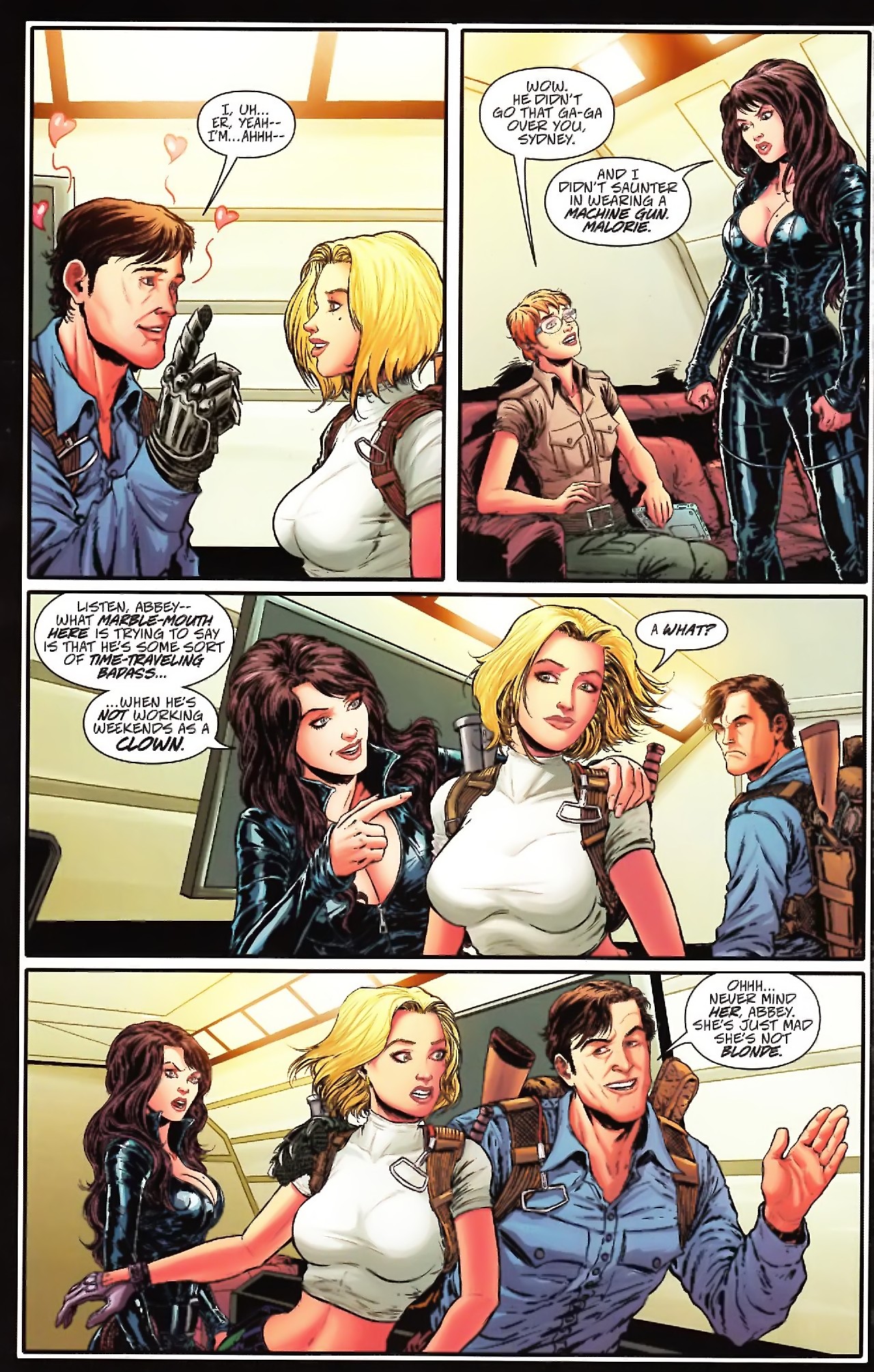 Read online Danger Girl and the Army of Darkness comic -  Issue #4 - 17