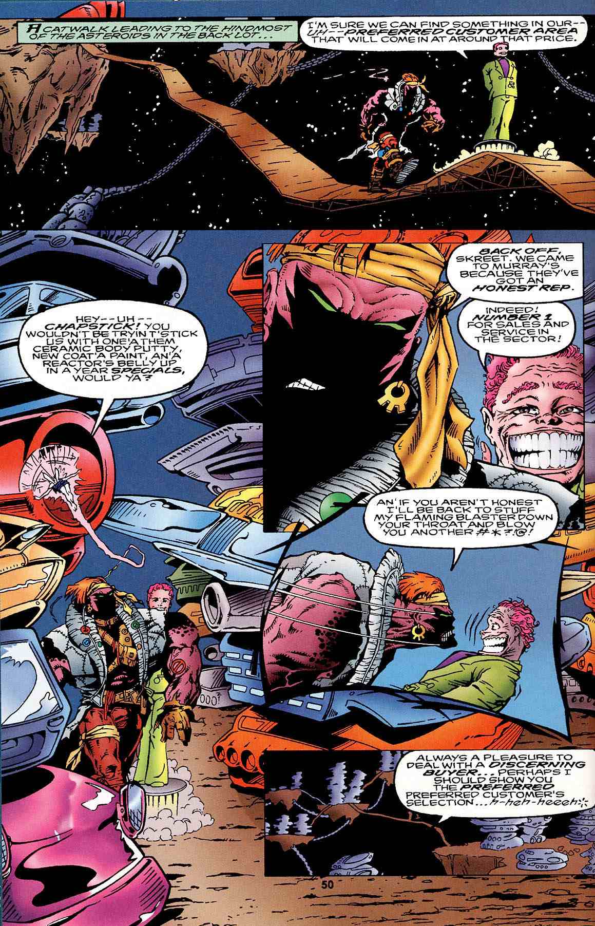 Read online Cosmic Powers Unlimited comic -  Issue #3 - 37