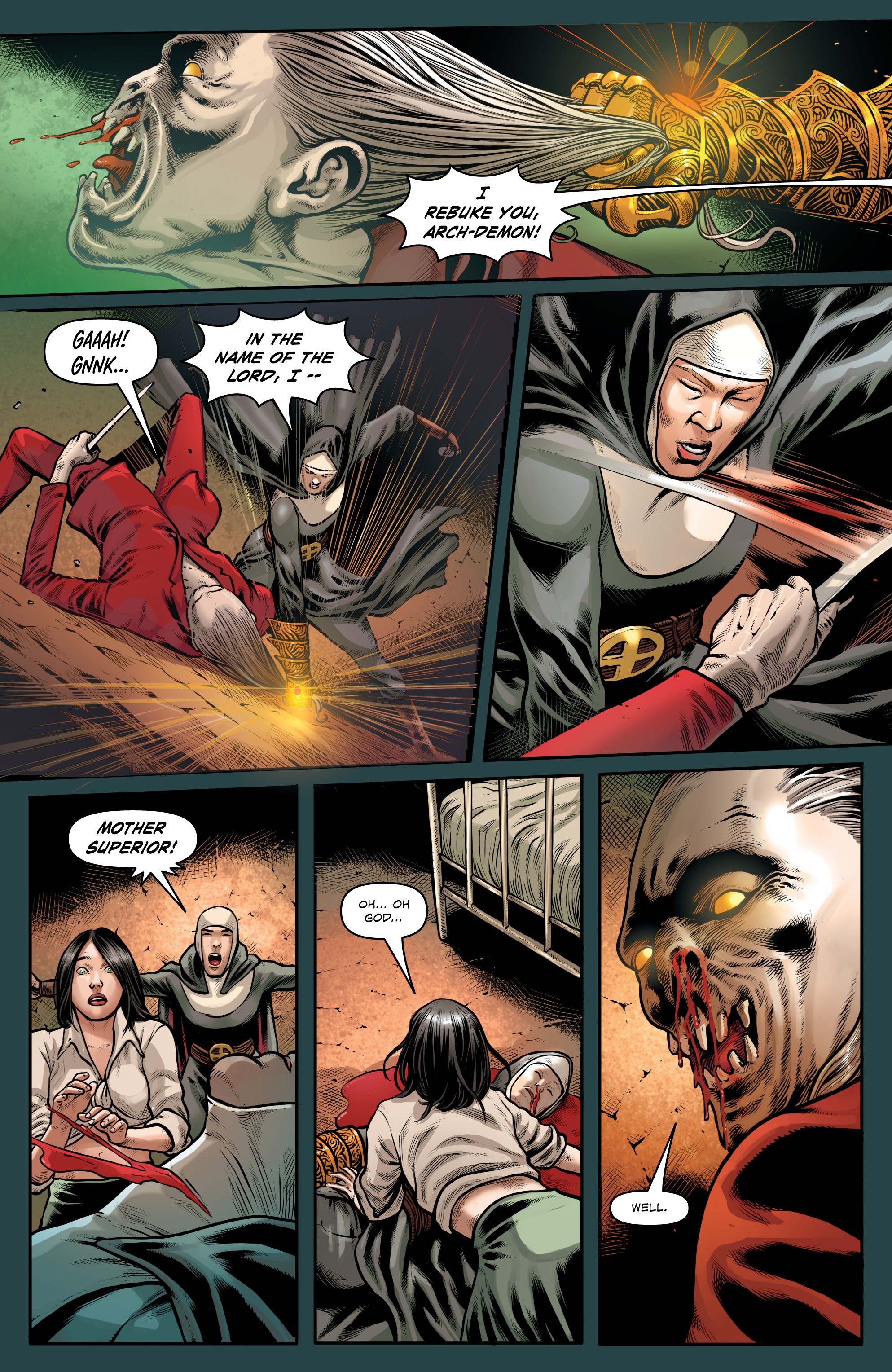 Read online Warrior Nun: Dora comic -  Issue #2 - 18