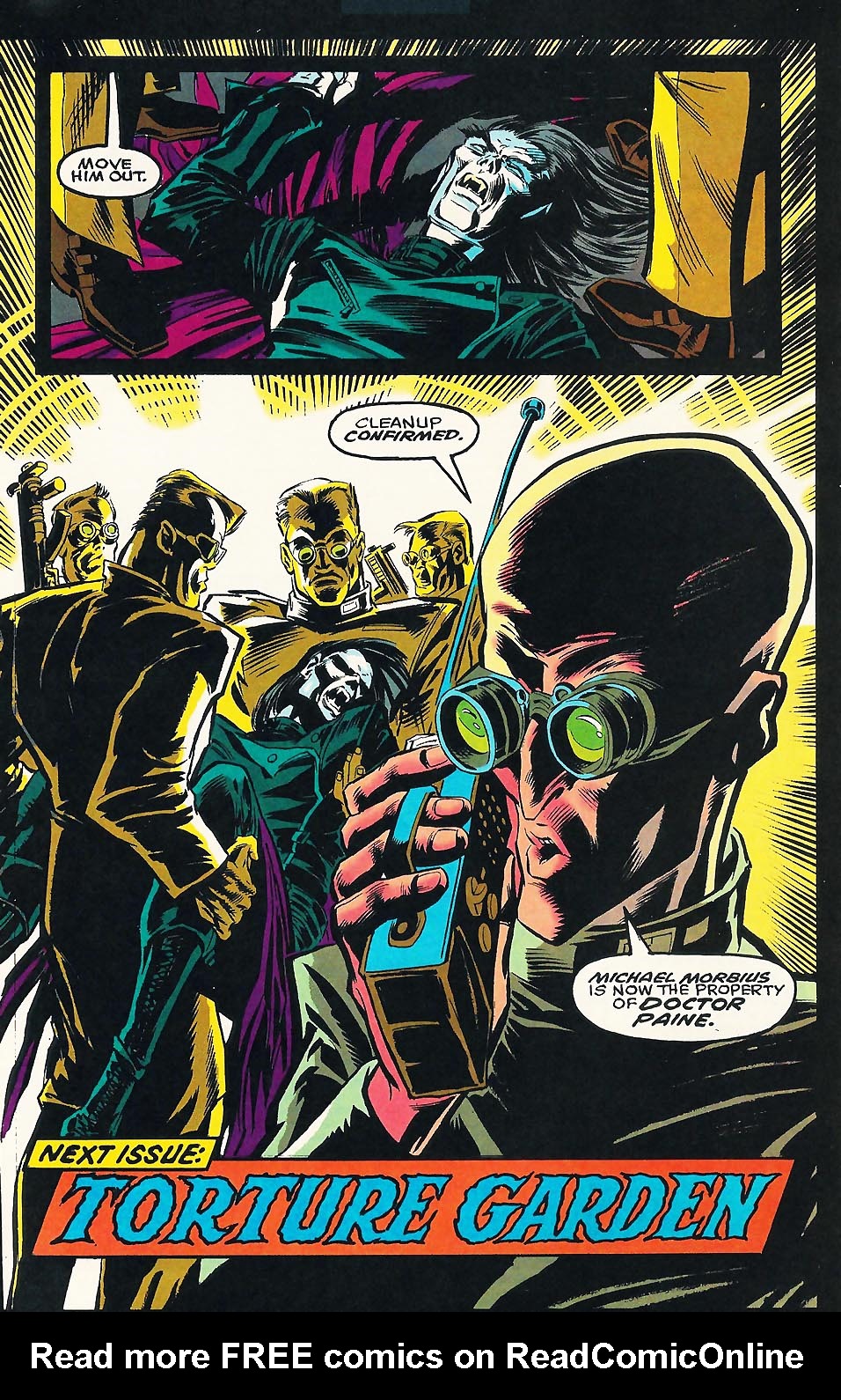 Read online Morbius: The Living Vampire (1992) comic -  Issue #3 - 22