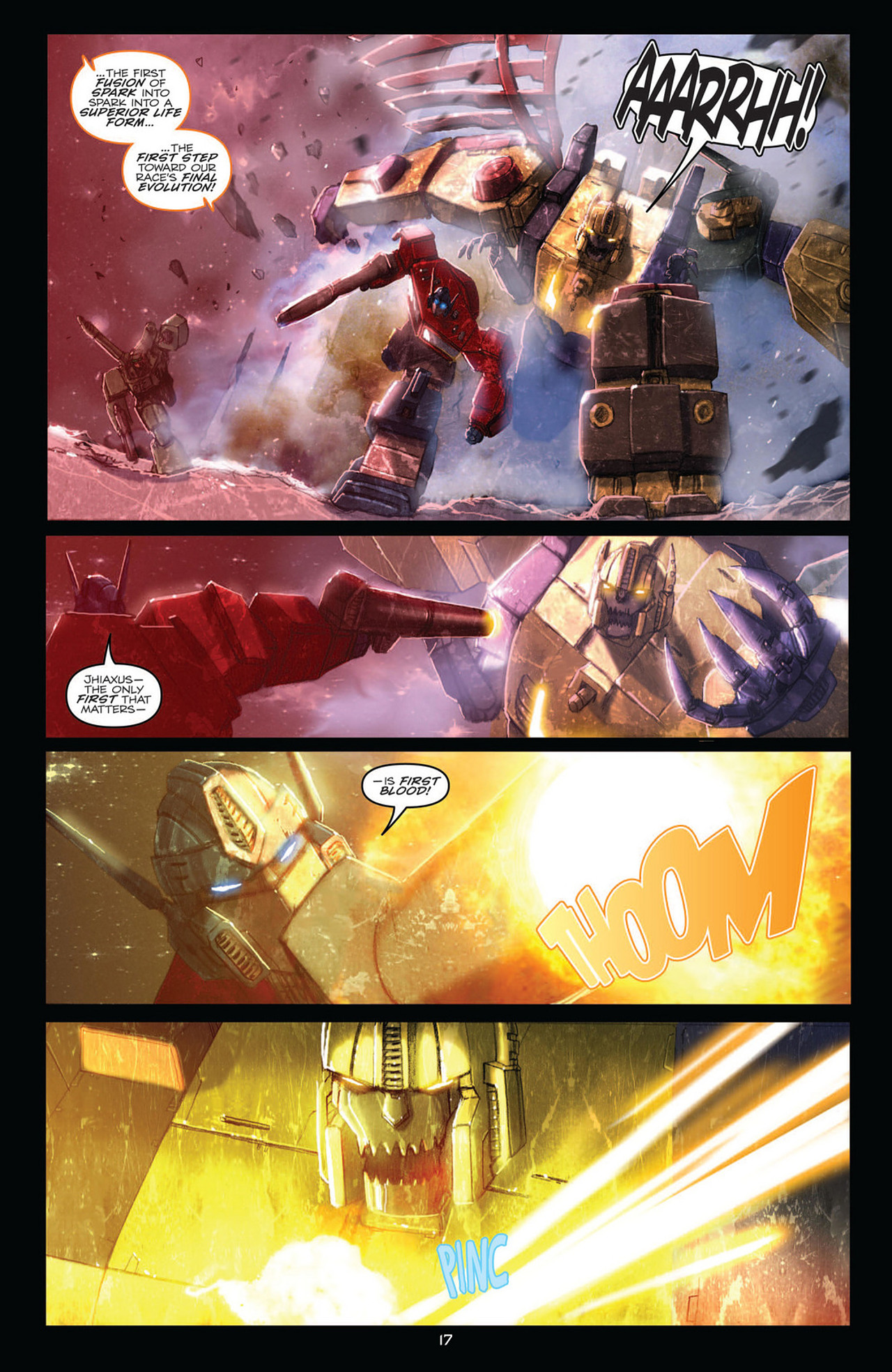 Read online Transformers: Robots In Disguise (2012) comic -  Issue #6 - 17