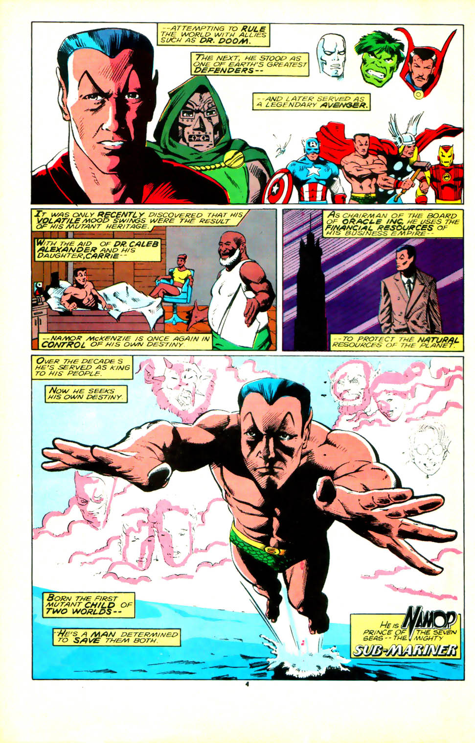 Read online Namor, The Sub-Mariner comic -  Issue # _Annual 1 - 5