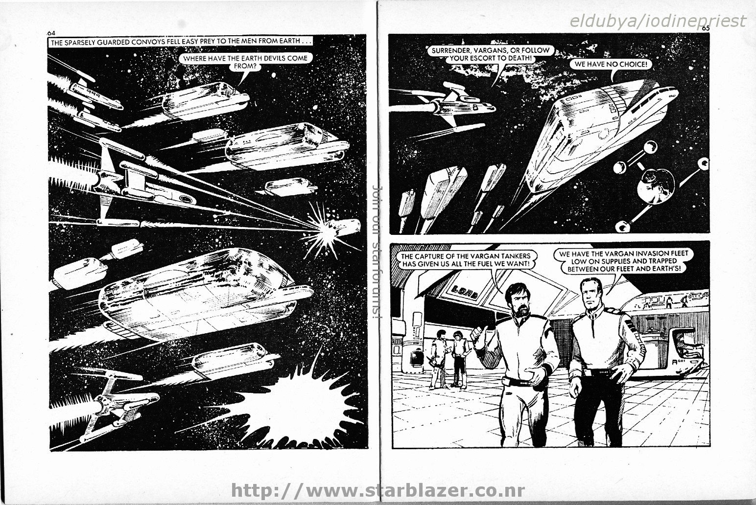 Read online Starblazer comic -  Issue #93 - 34