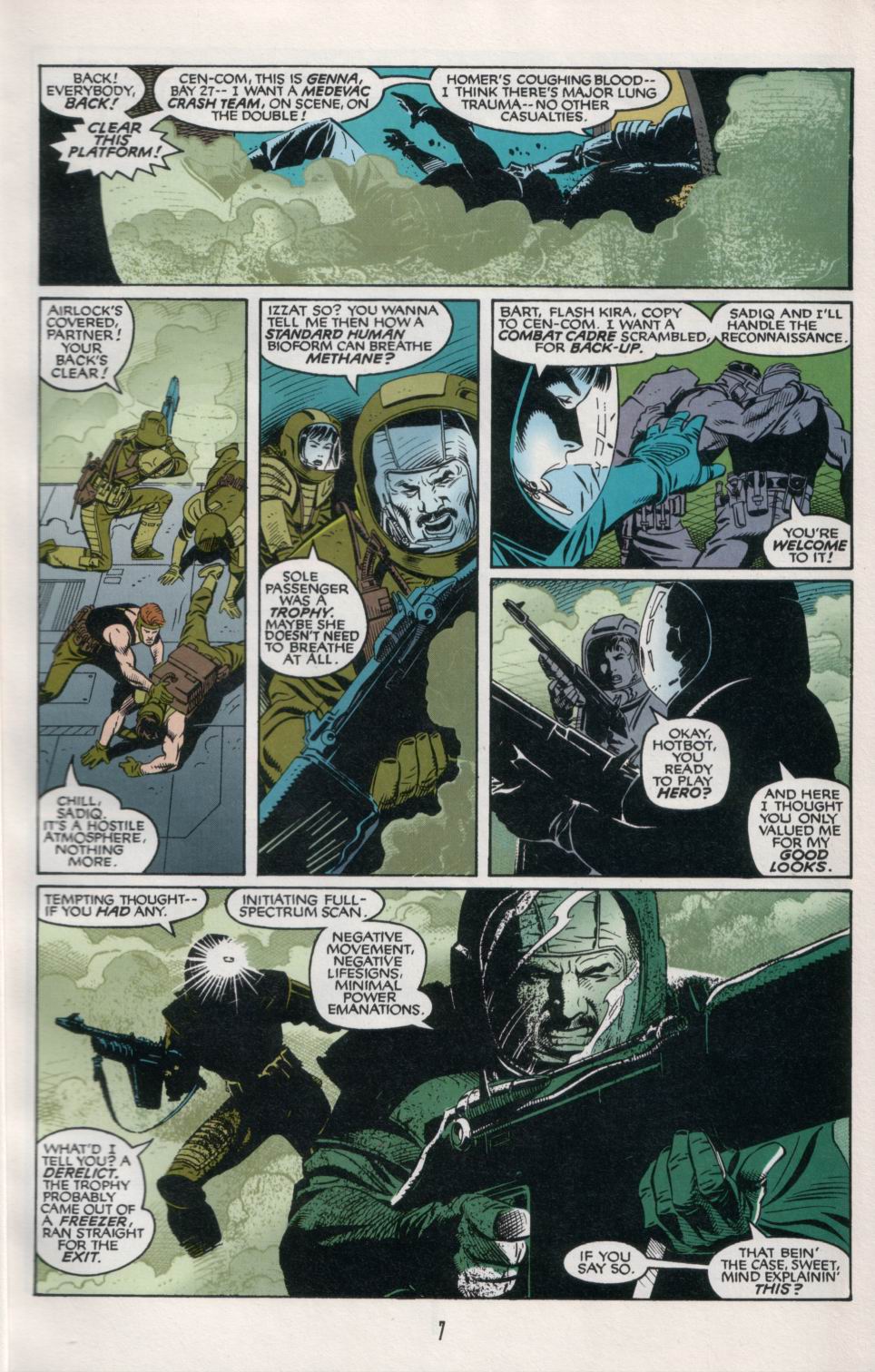 Read online Aliens/Predator: The Deadliest of the Species comic -  Issue #6 - 9