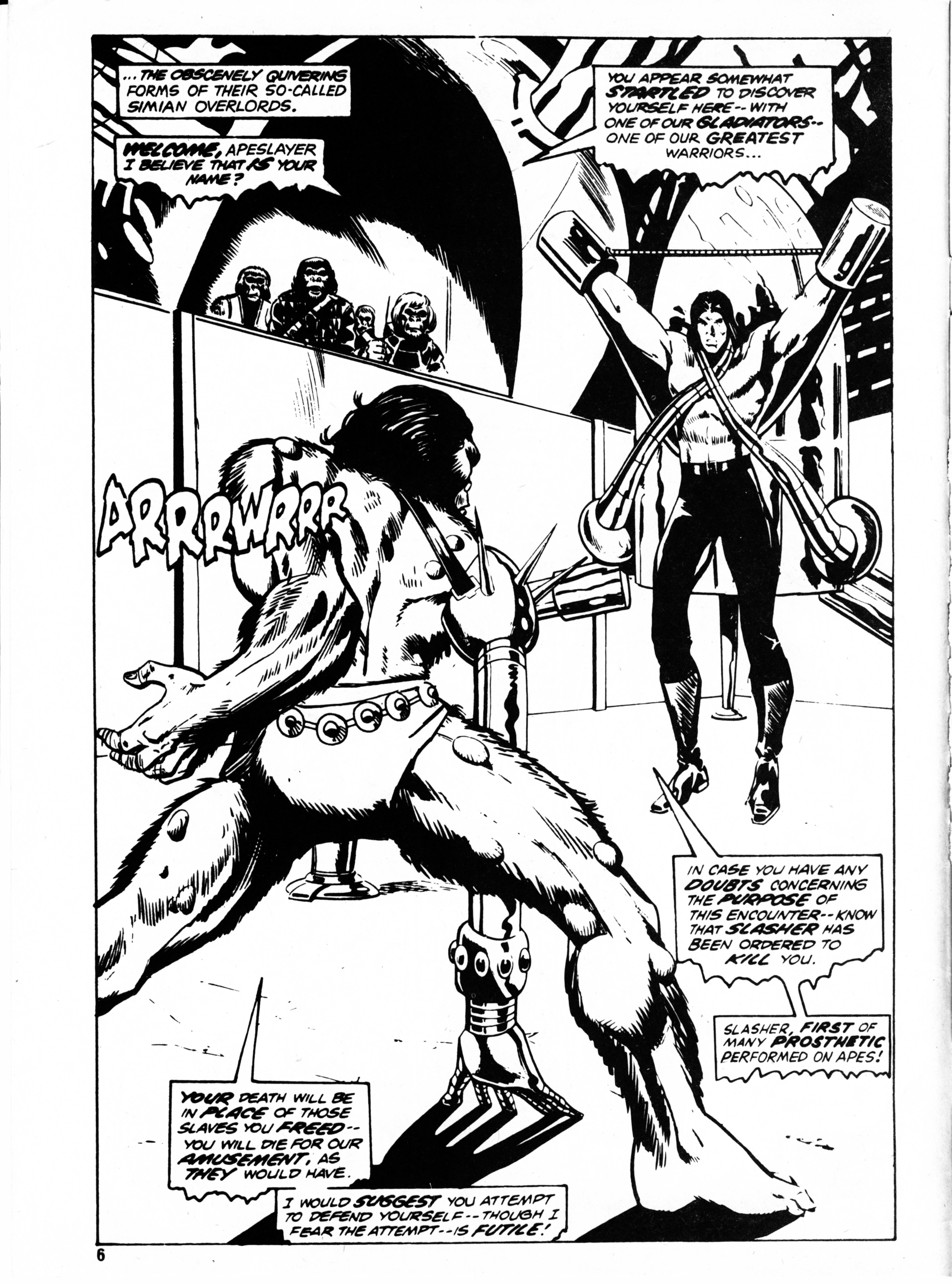 Read online Planet of the Apes (1974) comic -  Issue #26 - 6