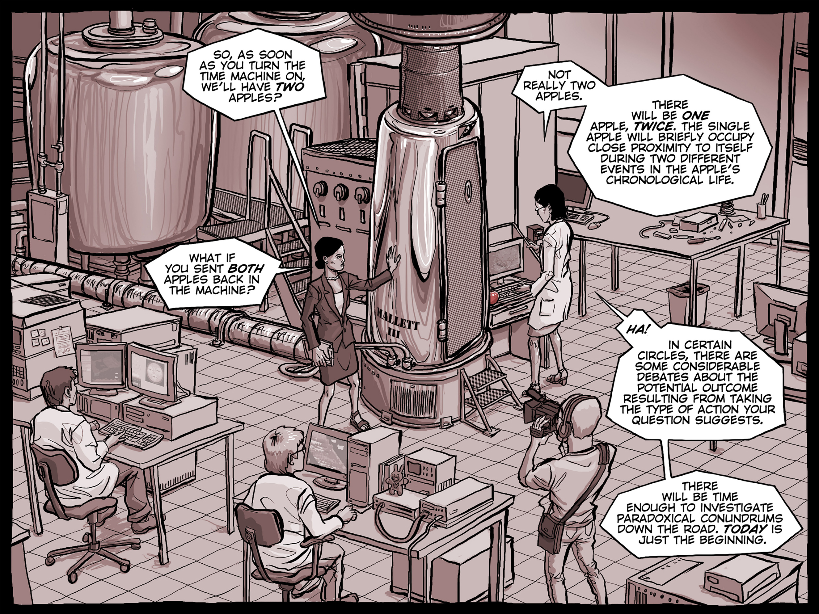 Read online False Positive comic -  Issue #1 - 29