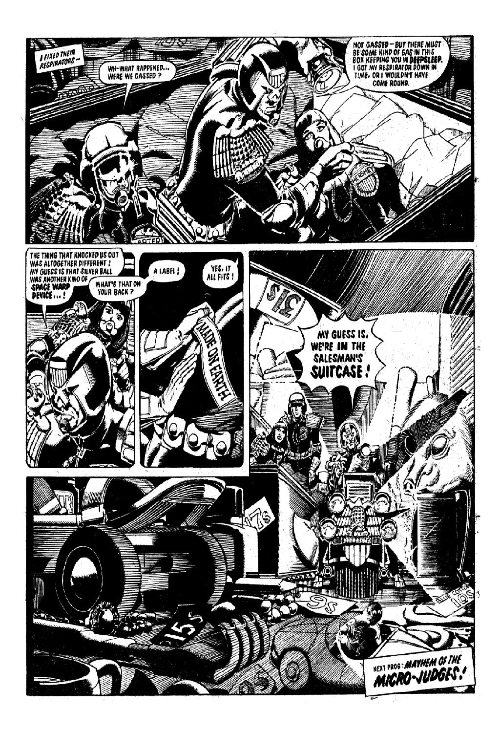 Read online Judge Dredd Epics comic -  Issue # TPB The Judge Child Quest - 99